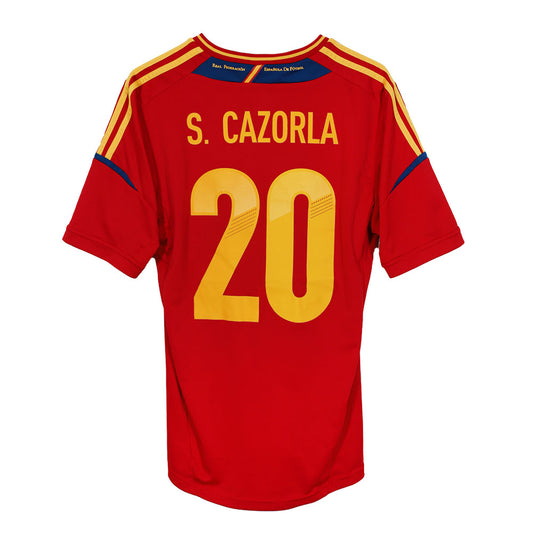 2012 Spain National Team #20 Cazorla Home