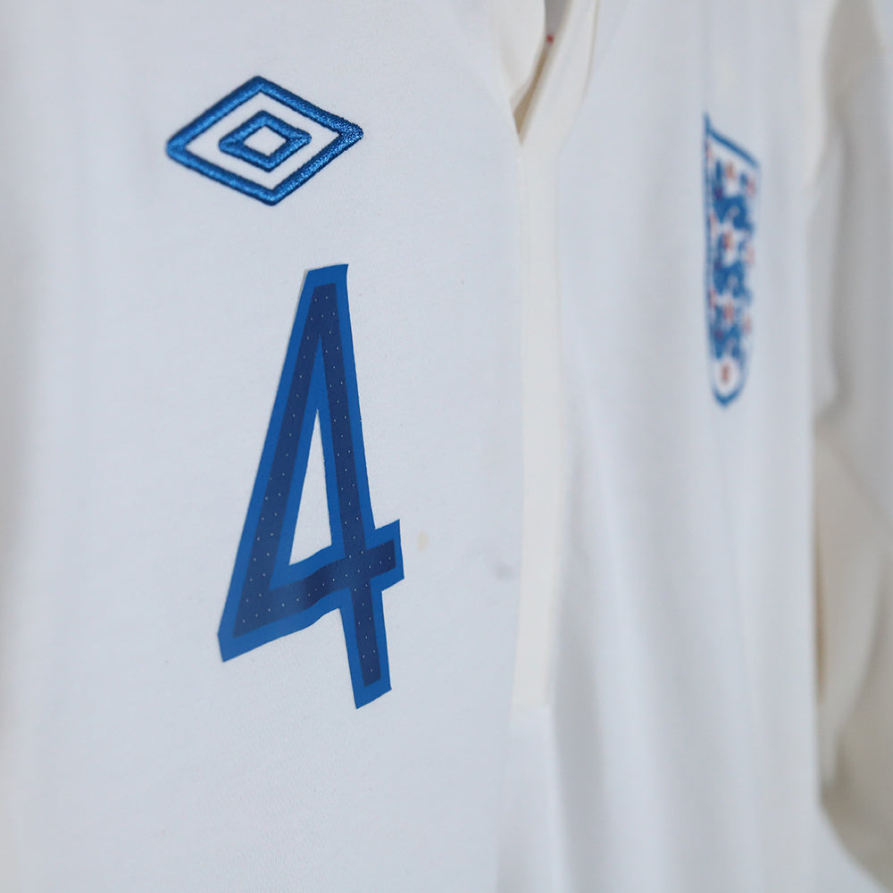 2012 England #4 Gerrard Home Jersey