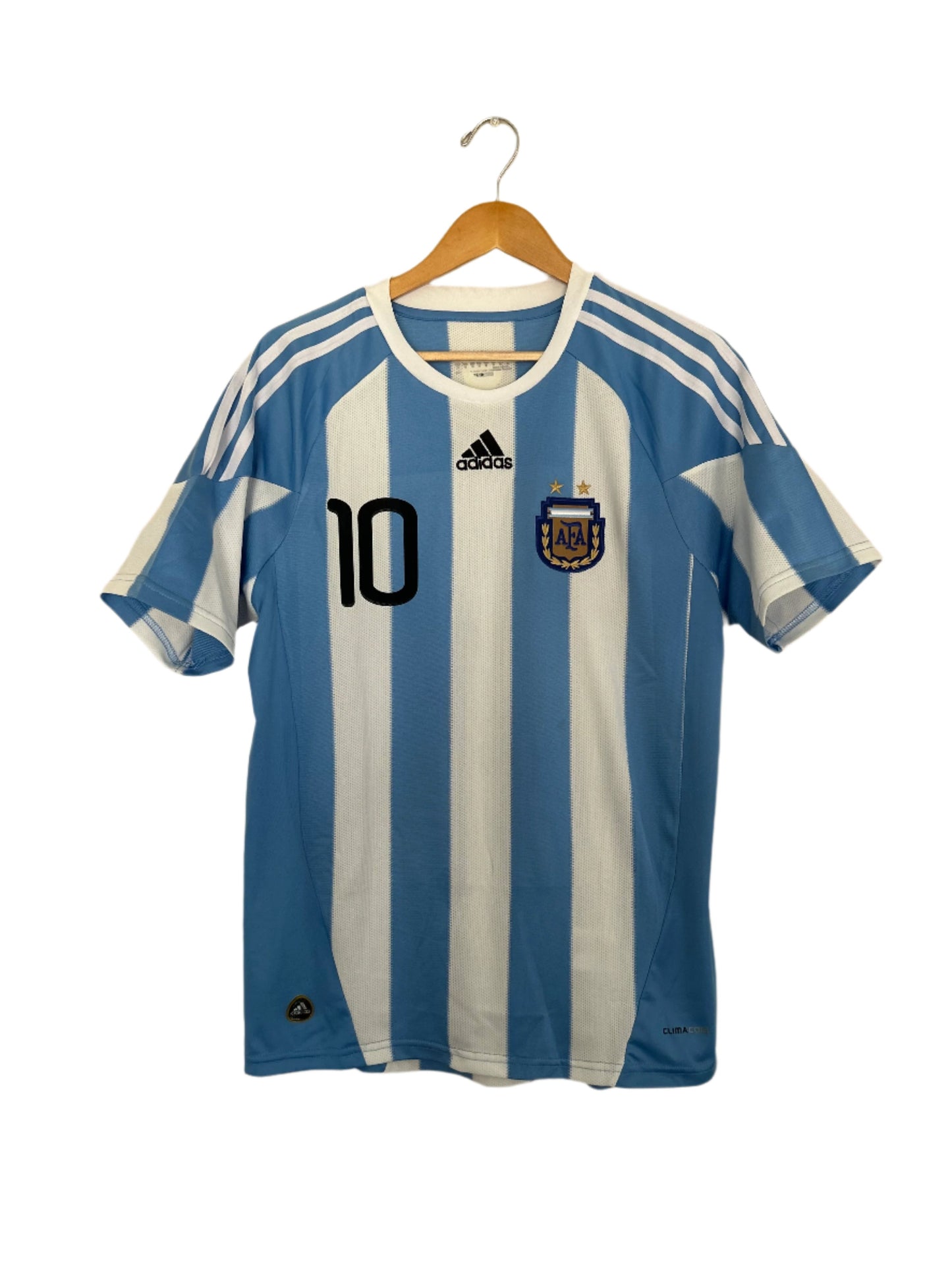 Argentina 10/11 Messi Home Shirt By Adidas