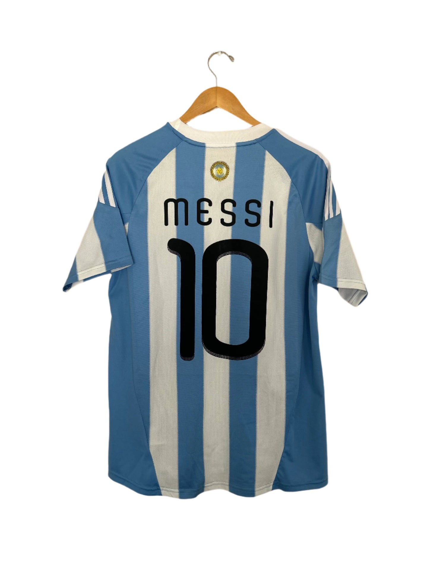 Argentina 10/11 Messi Home Shirt By Adidas