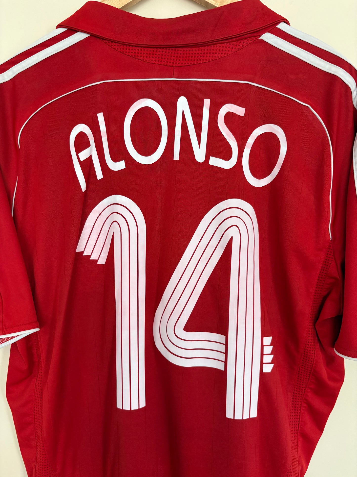 Liverpool FC 05/06 Xabi Alonso Home Jersey By Adidas