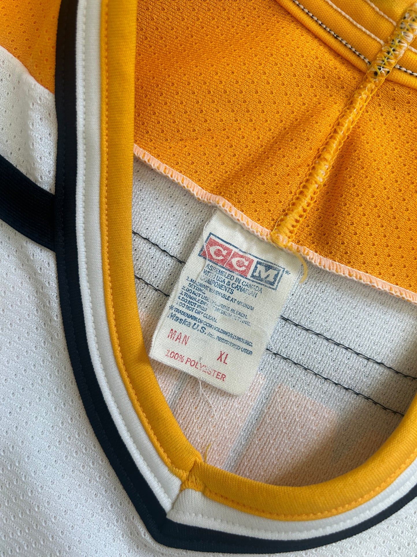 97/98 Pittsburgh Penguins Mario Lemieux CCM Hockey Jersey