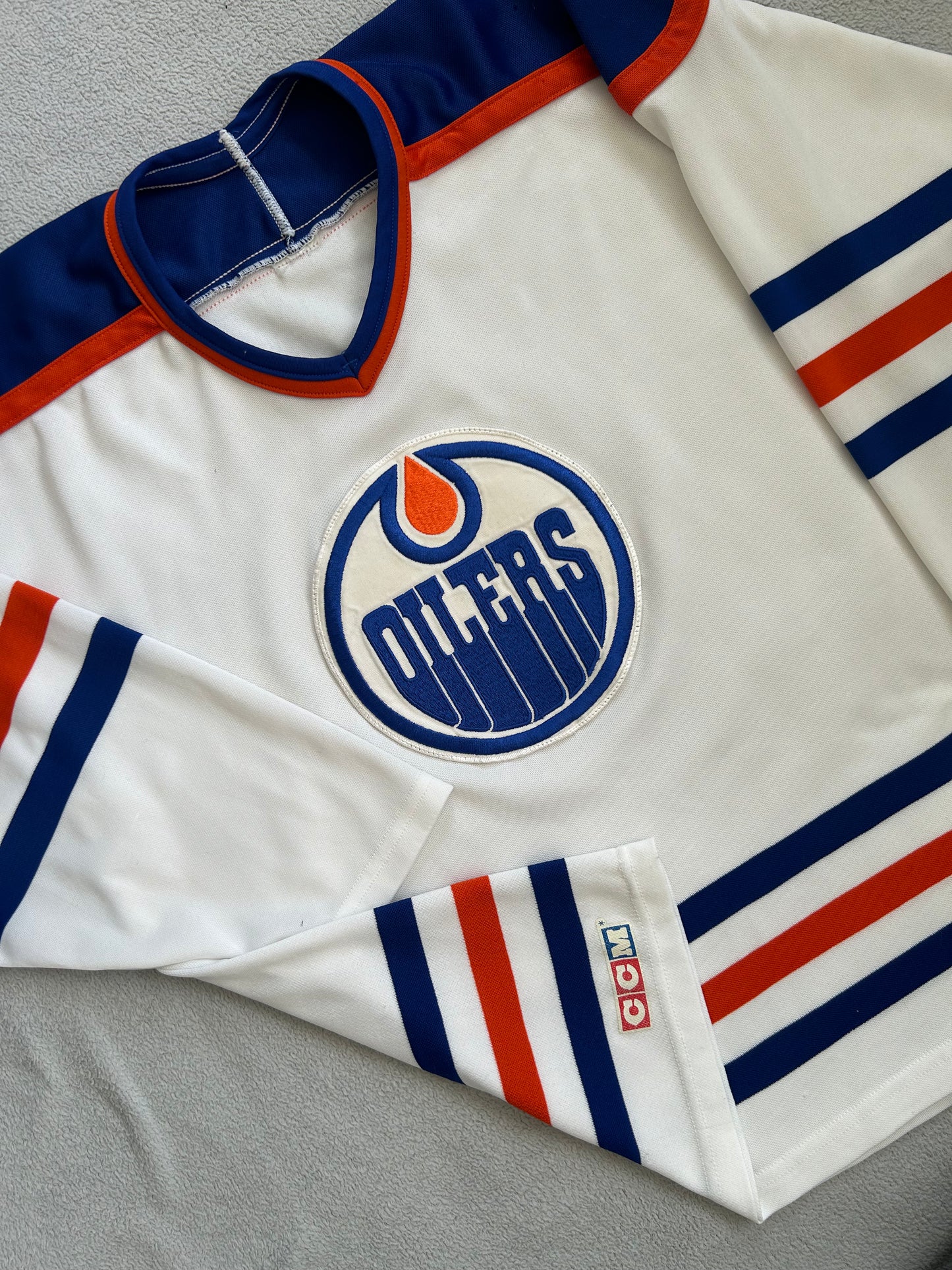 95/96 Edmonton Oilers Hockey Jersey By CCM