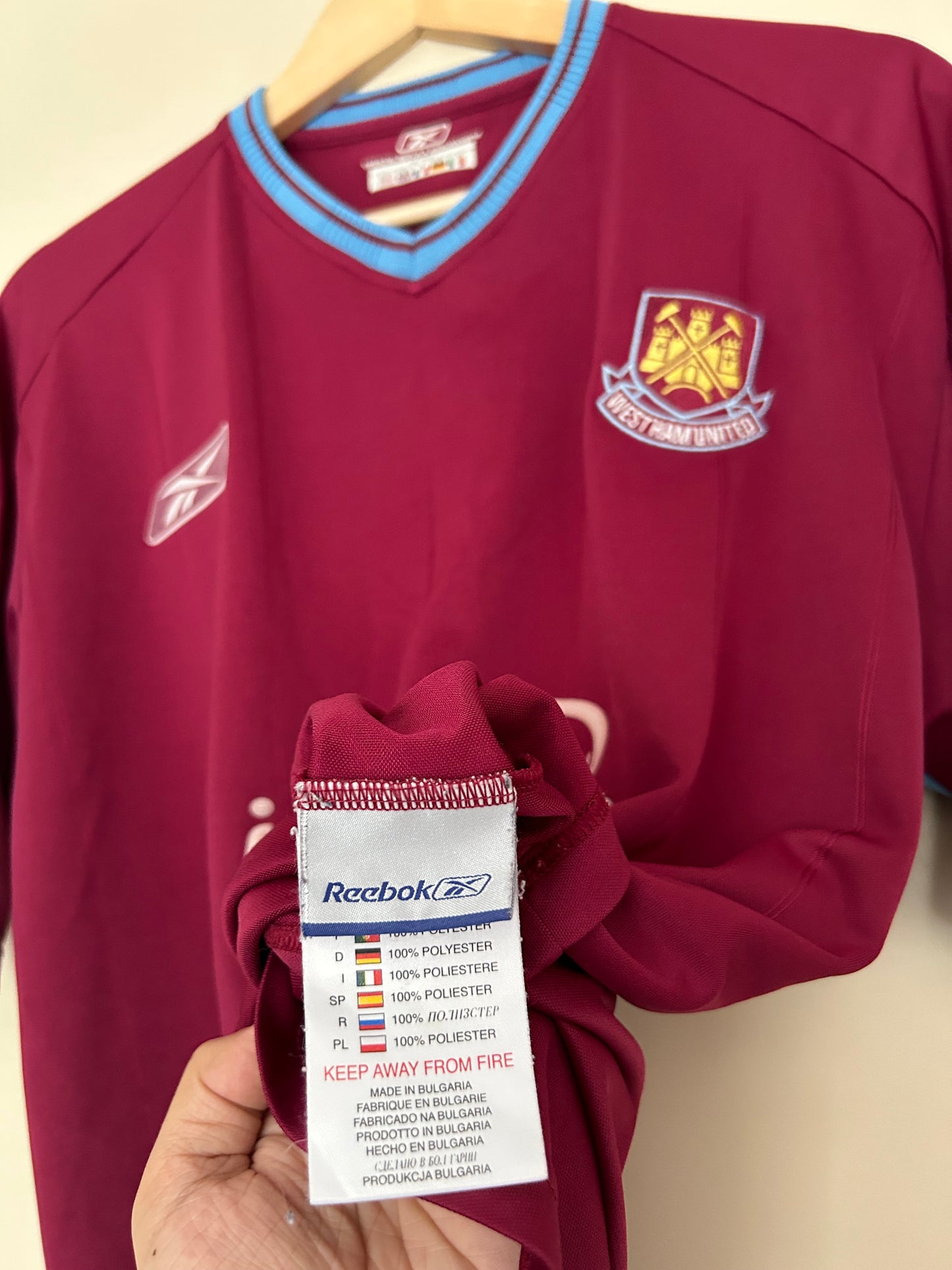 2005/06 West Ham Home Jersey