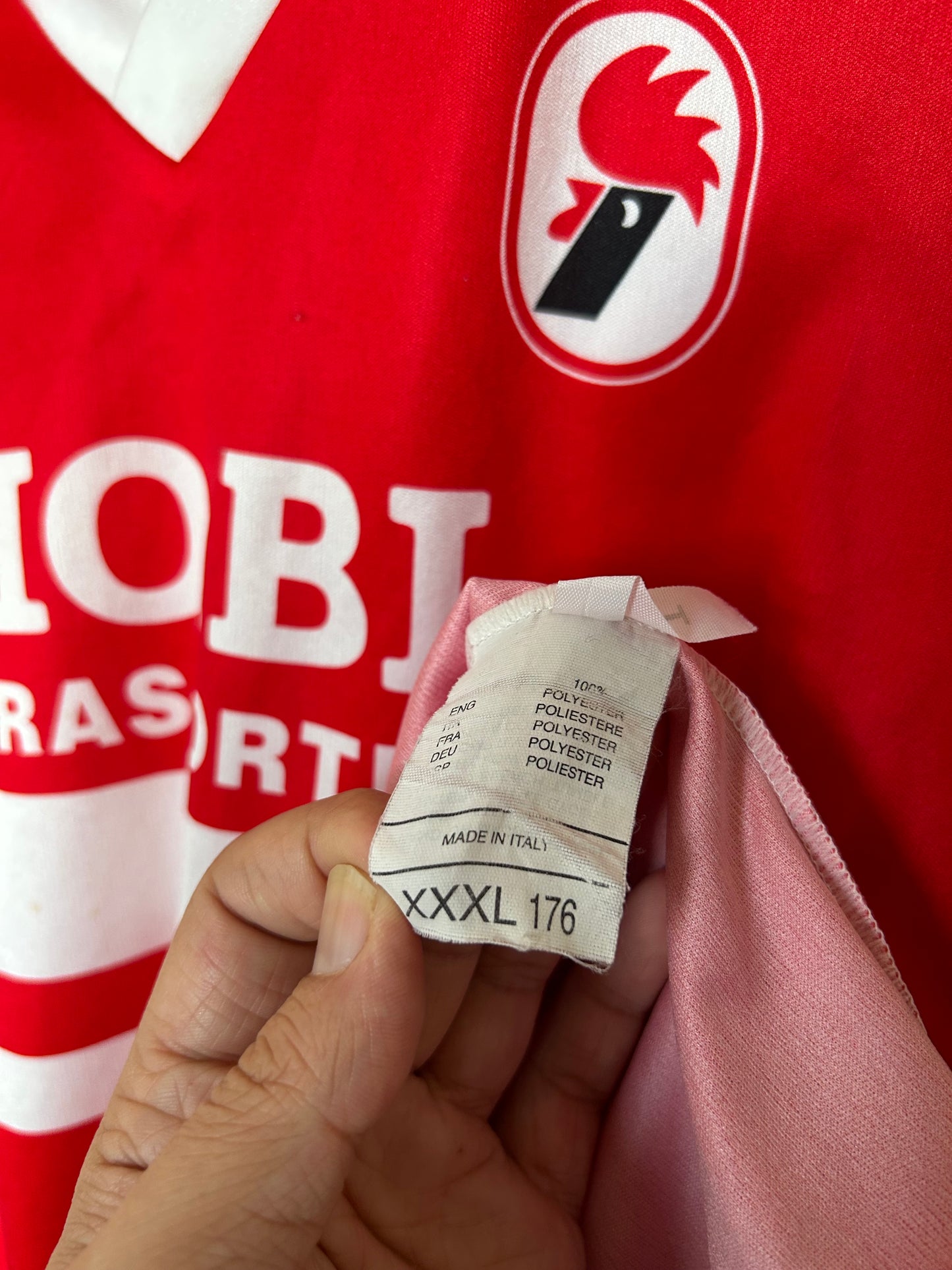 SSC Bari Lotto Long Sleeve Home Jersey 97/98