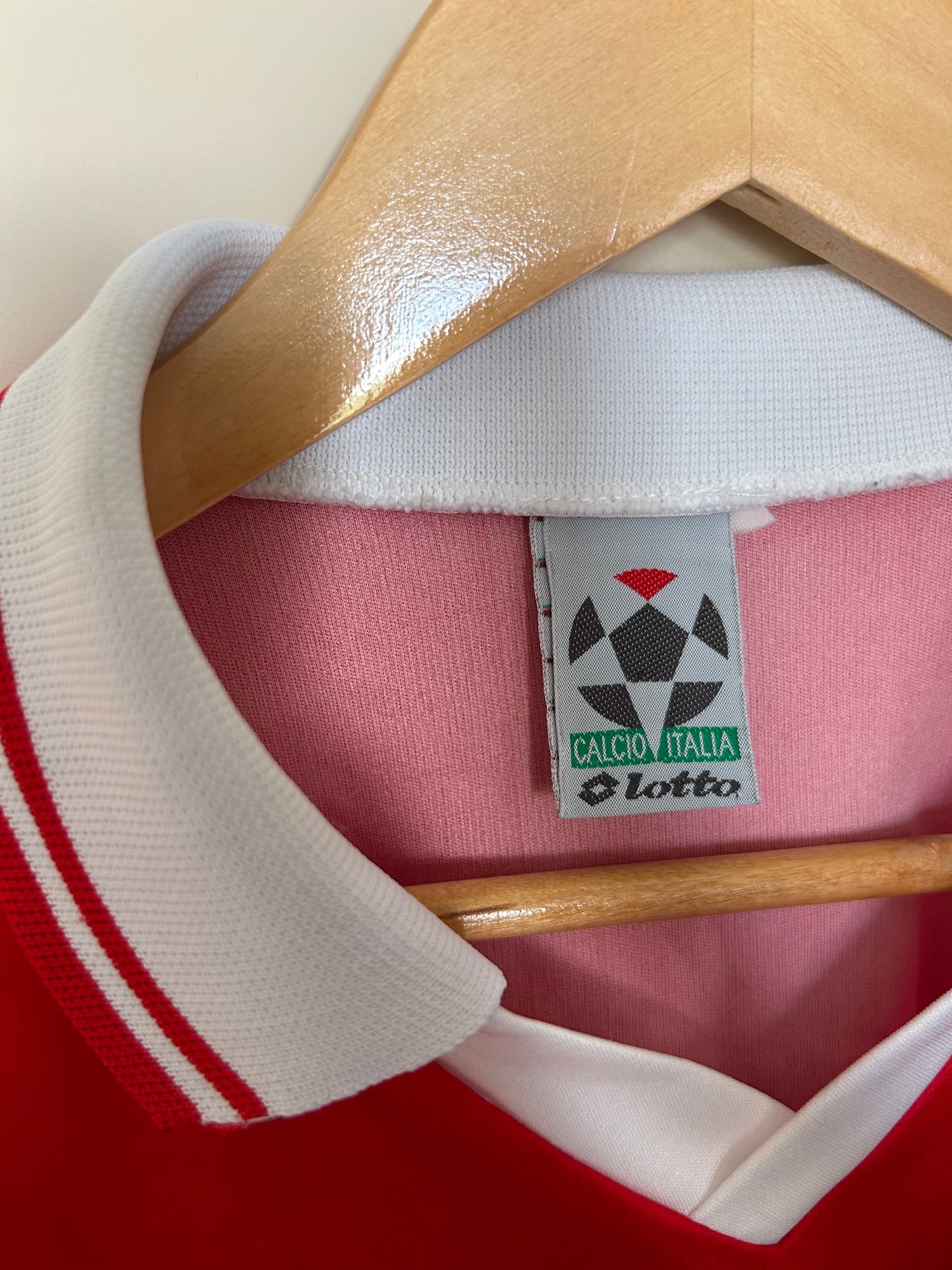 SSC Bari Lotto Long Sleeve Home Jersey 97/98