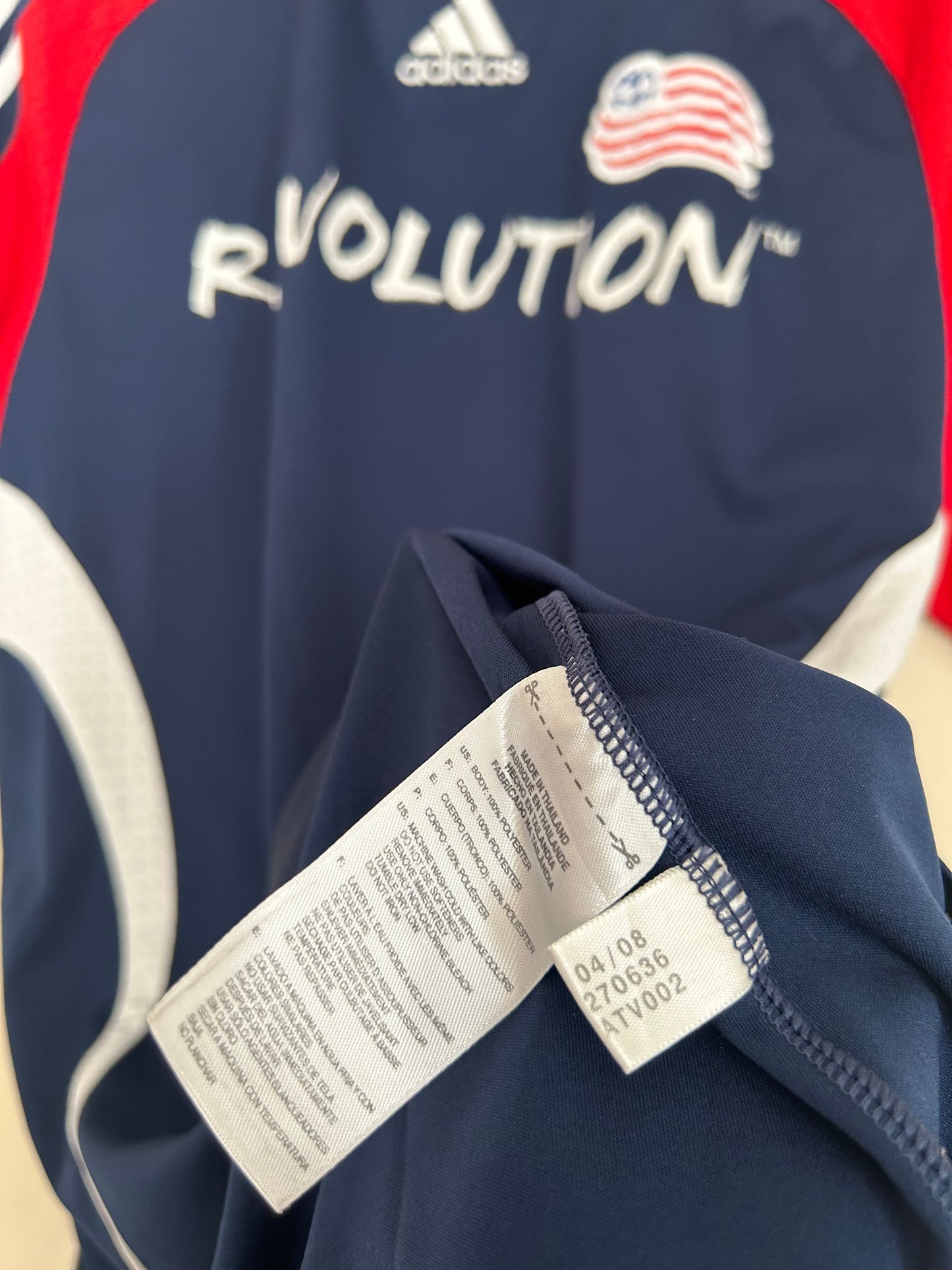 2007/08 New England Revolution Home kit By Adidas