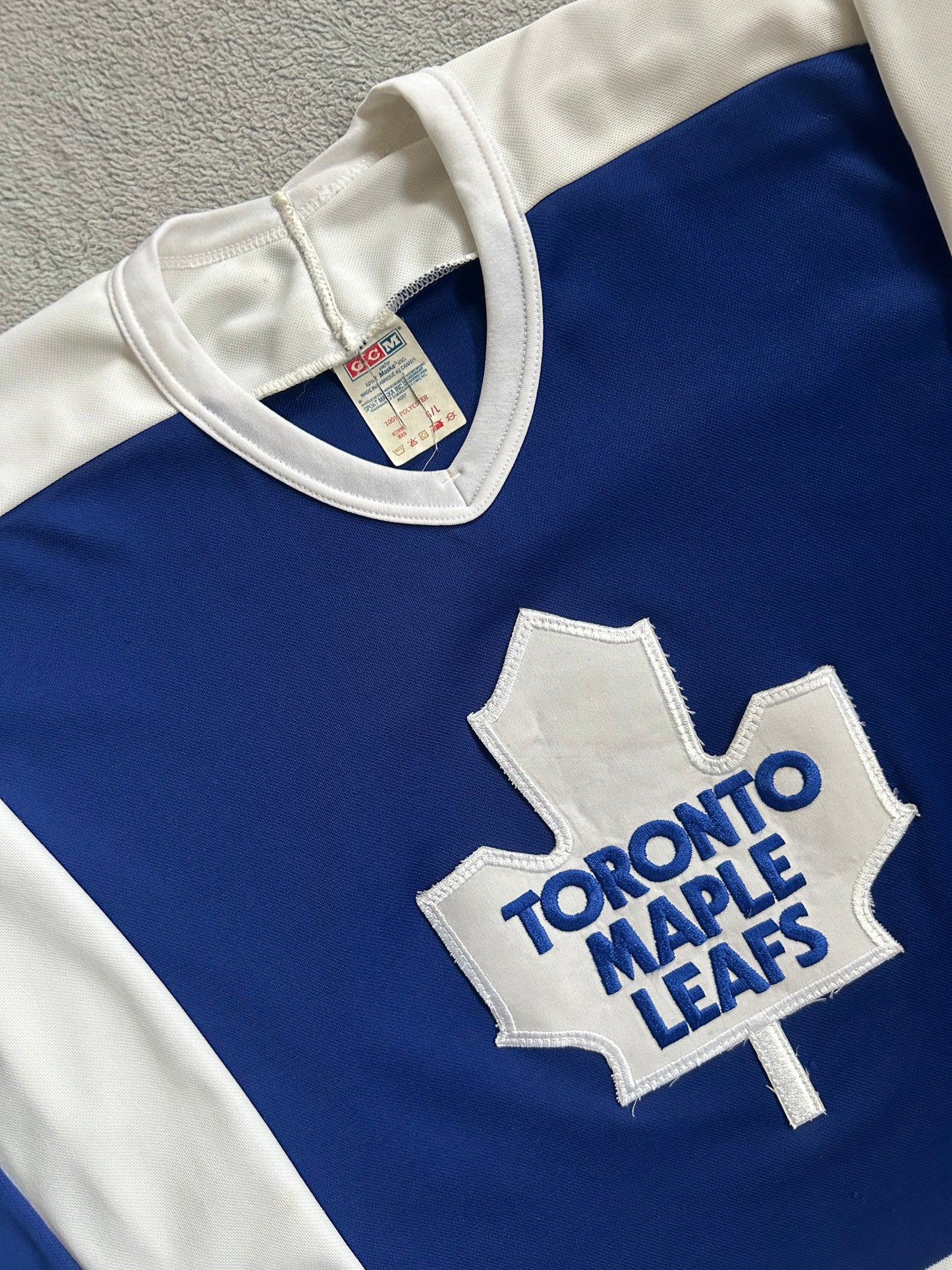 Toronto Maple Leafs 93/94 Away Hockey Jersey By CCM