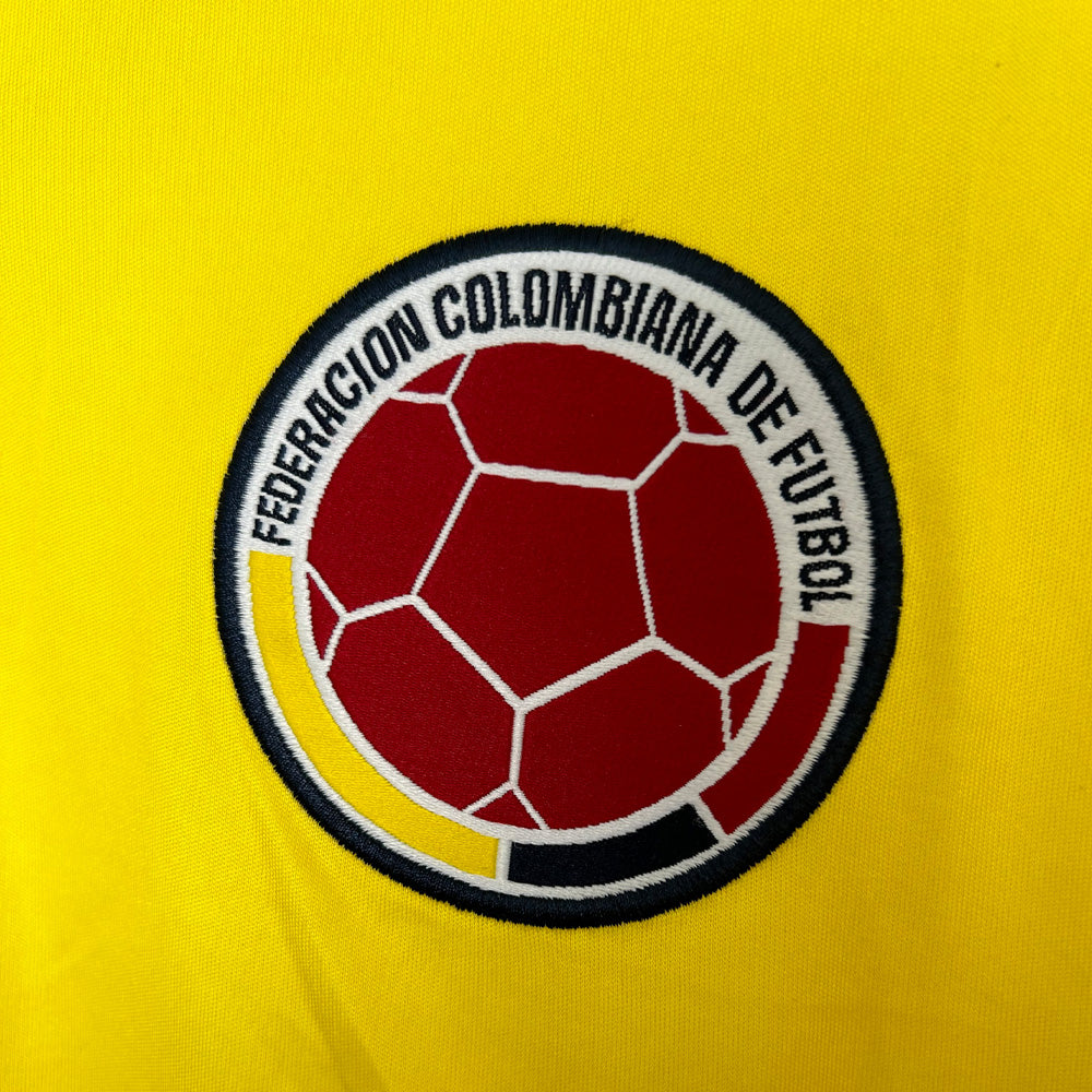 2015 Colombia National Team #10 Rodriguez Home Jersey