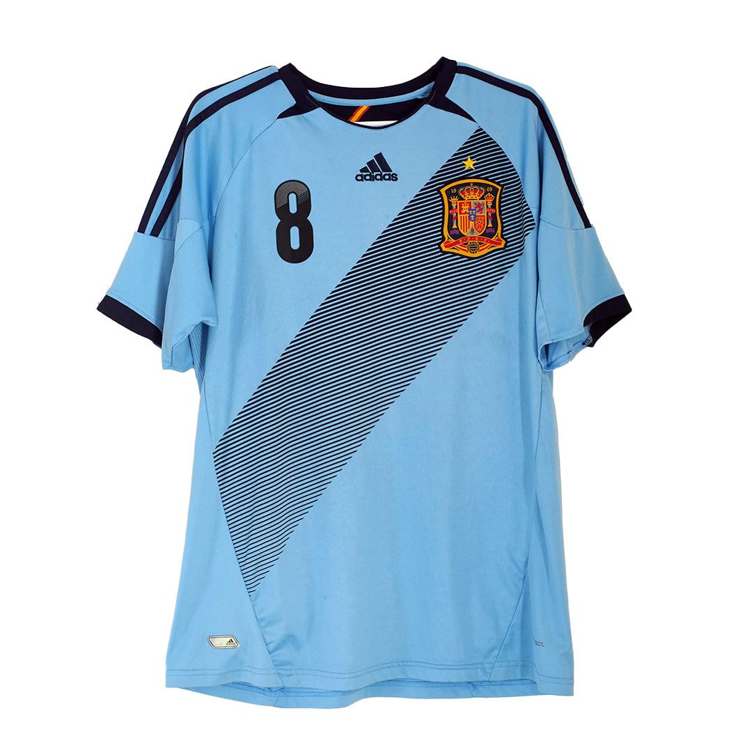 2012 #8 Xavi Spain National Team Away Jersey