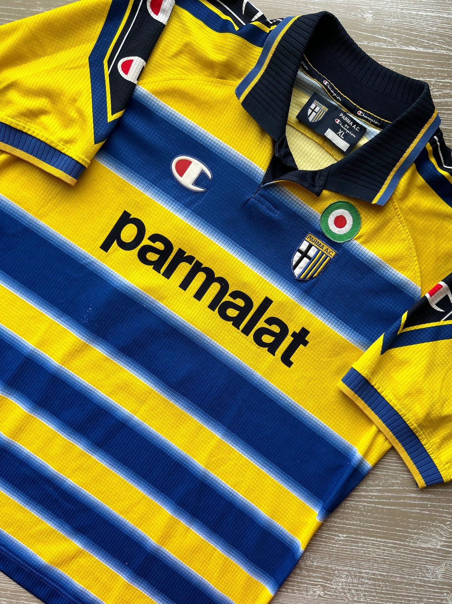 1999/00 Parma AC #32 Home Jersey