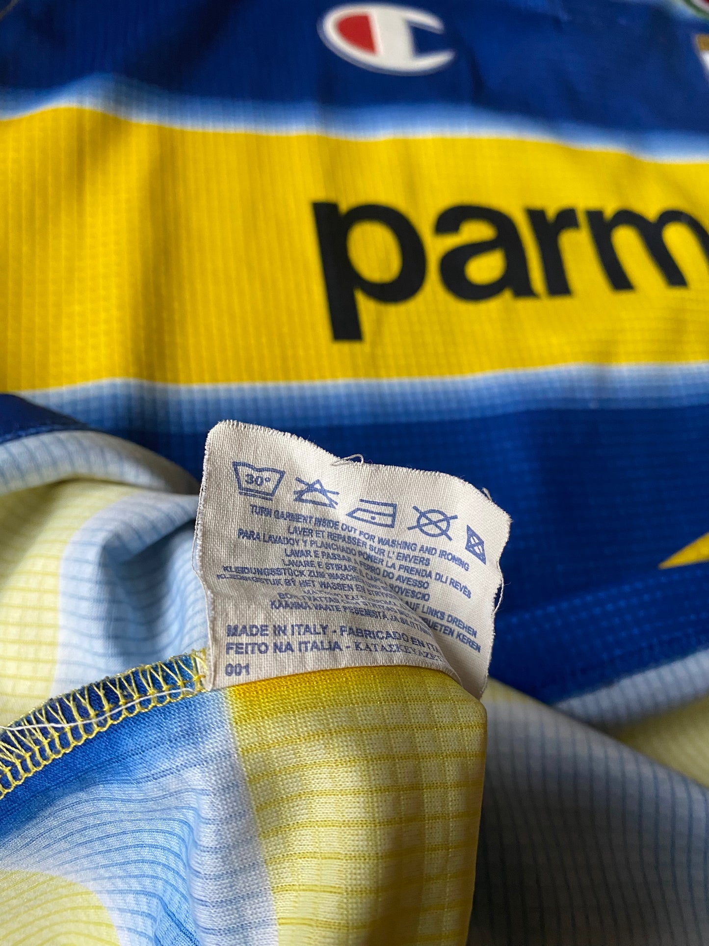 1999/00 Parma AC #32 Home Jersey
