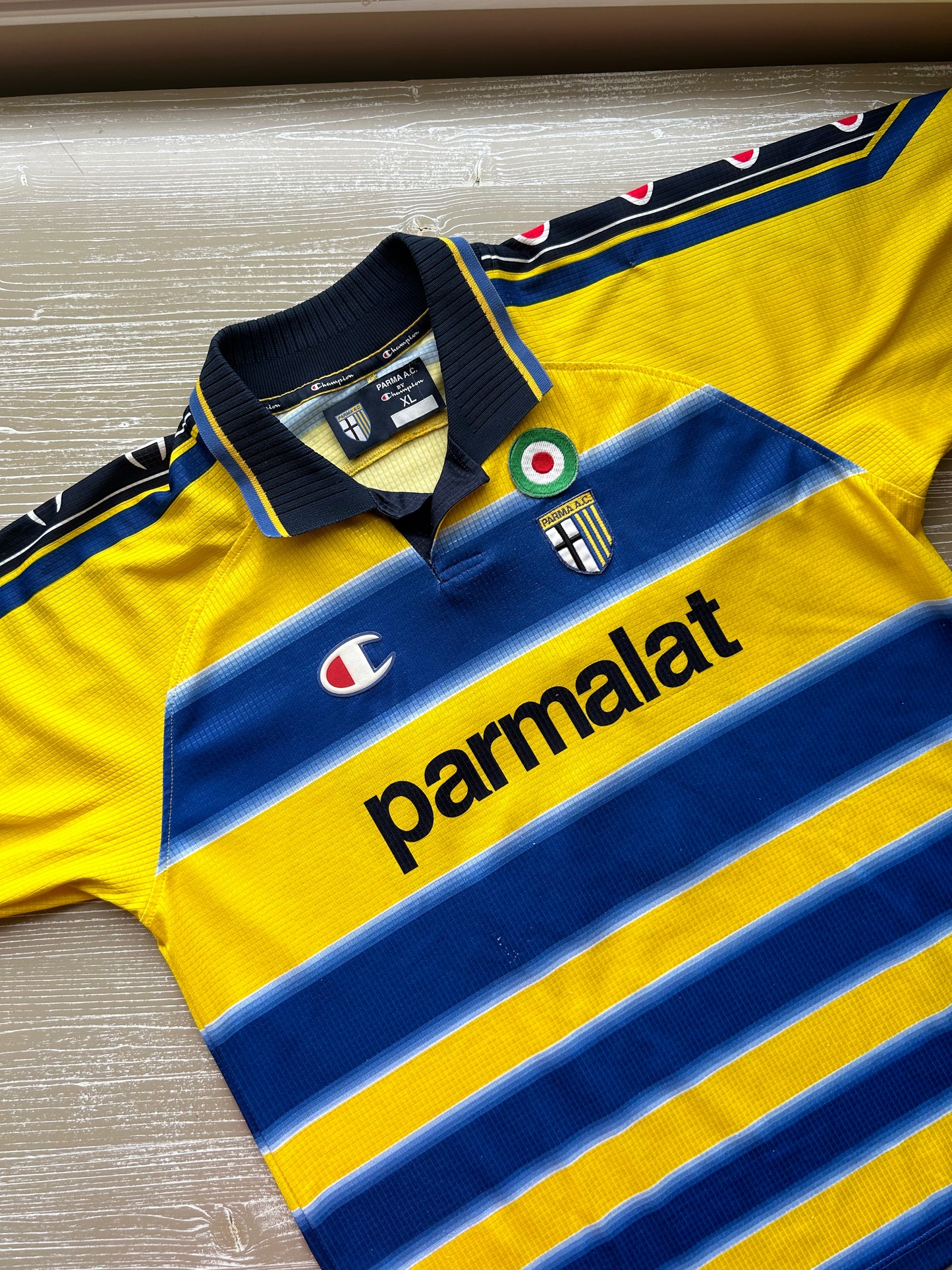1999/00 Parma AC #32 Home Jersey