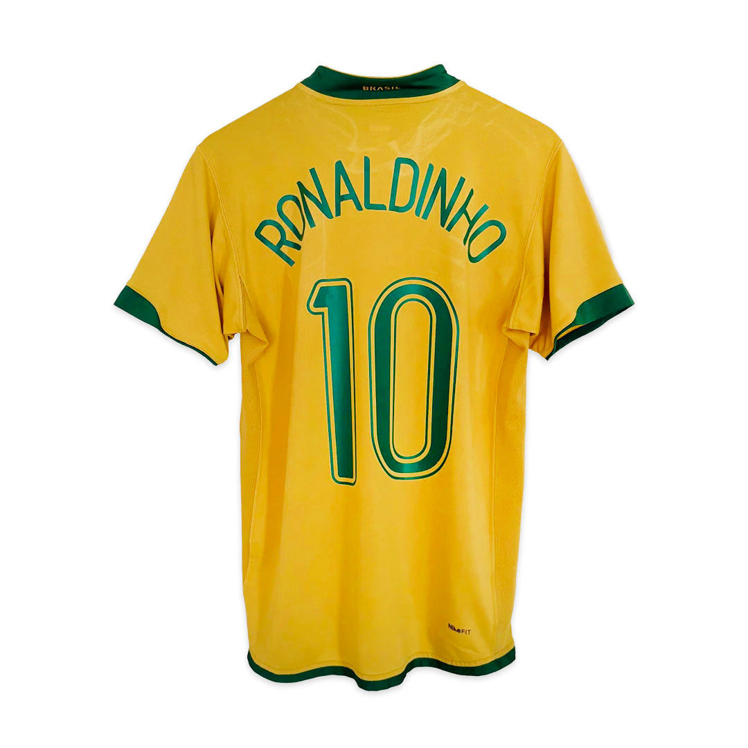 Brazil 2005/06 Ronaldinho Home Kit