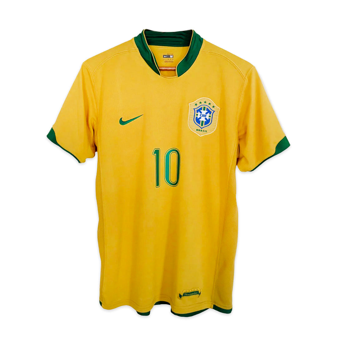Brazil 2005/06 Ronaldinho Home Kit