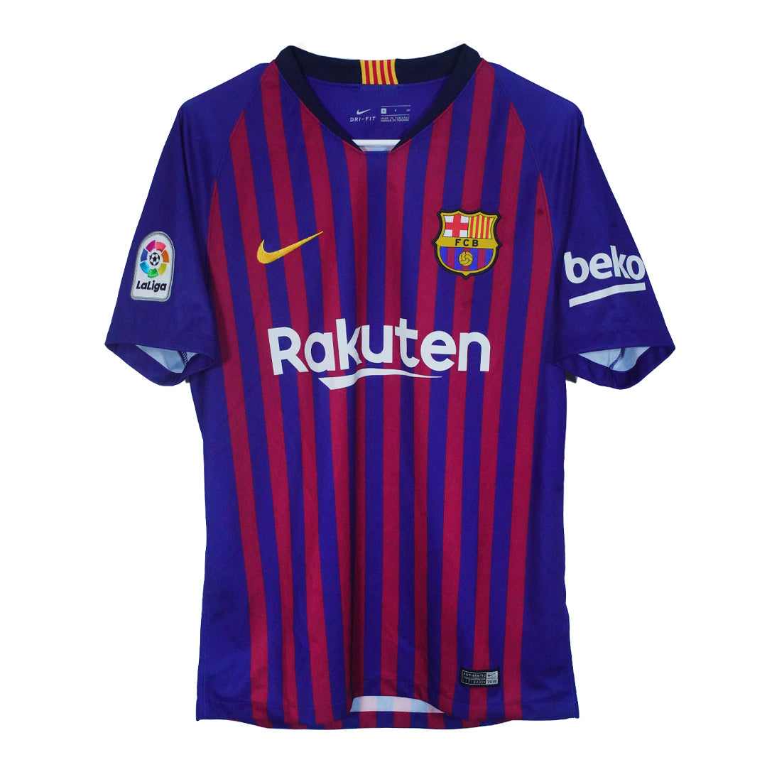 2018/19 FC Barcelona #7 Coutinho Home Jersey