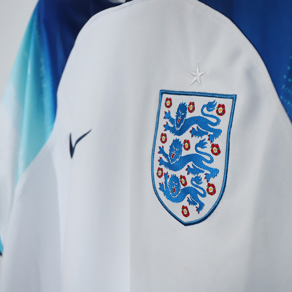 England No11 Sterling Home Soccer Country Jersey