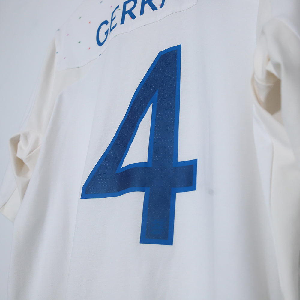 2012 England #4 Gerrard Home Jersey