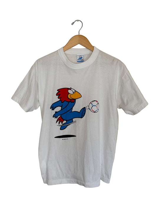 Vintage 1998 World Cup France Mascot Shirt "Footie"