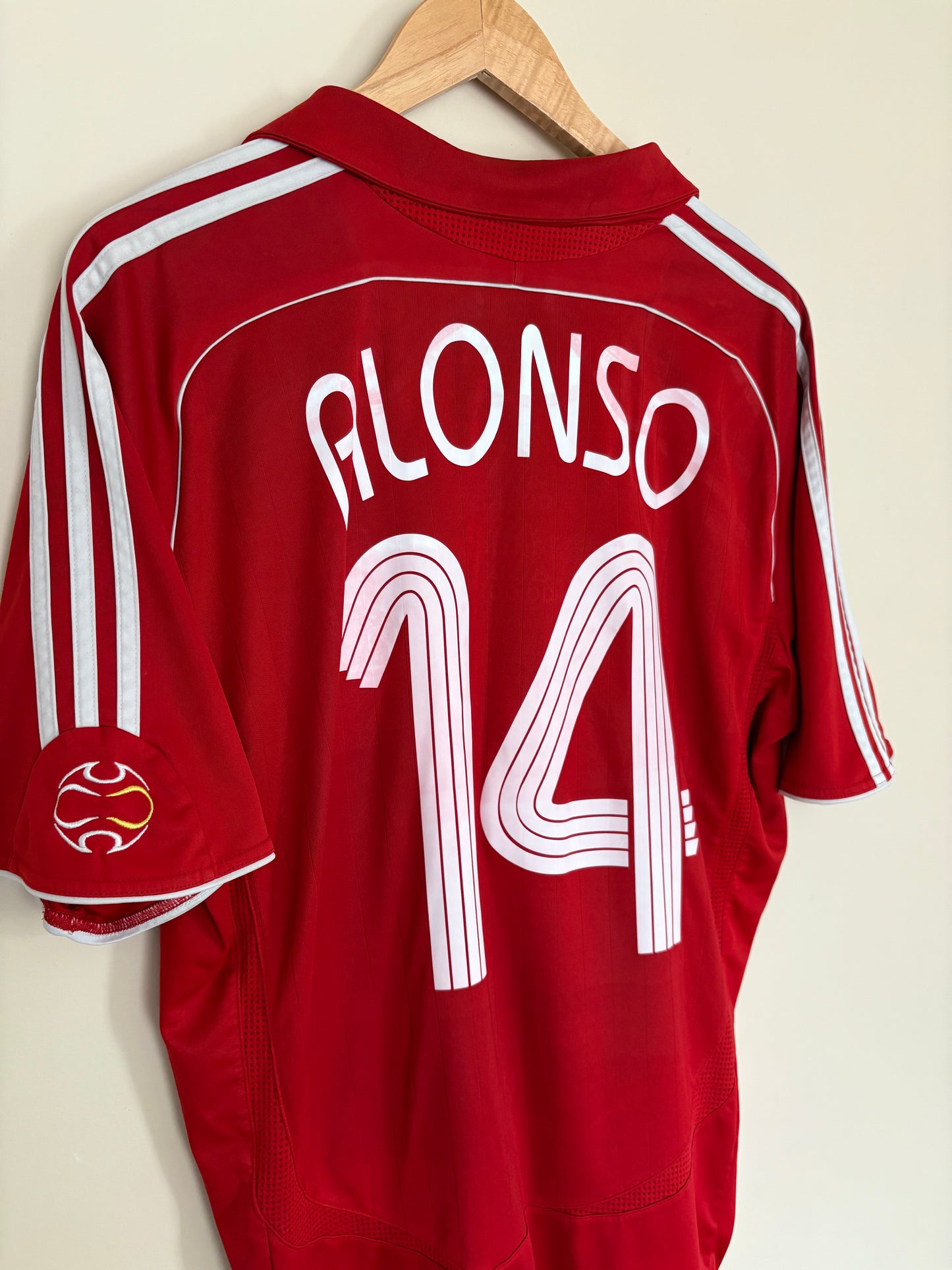 Liverpool FC 05/06 Xabi Alonso Home Jersey By Adidas