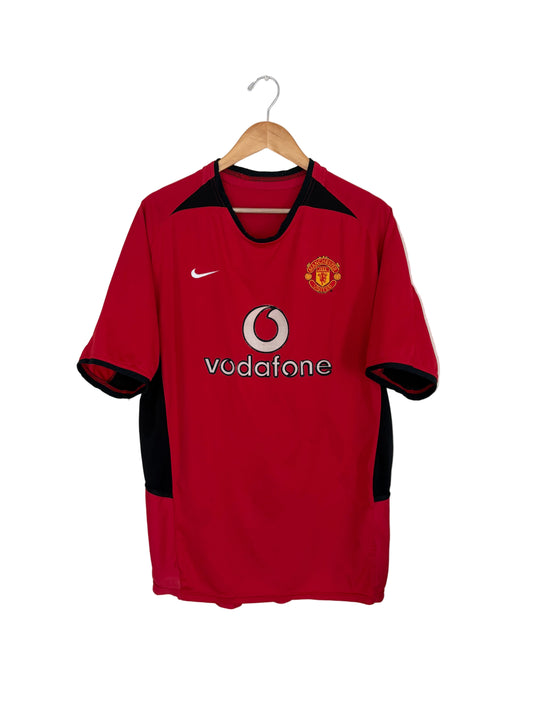 Manchester United Vintage Soccer Jersey Home Kit 02.03