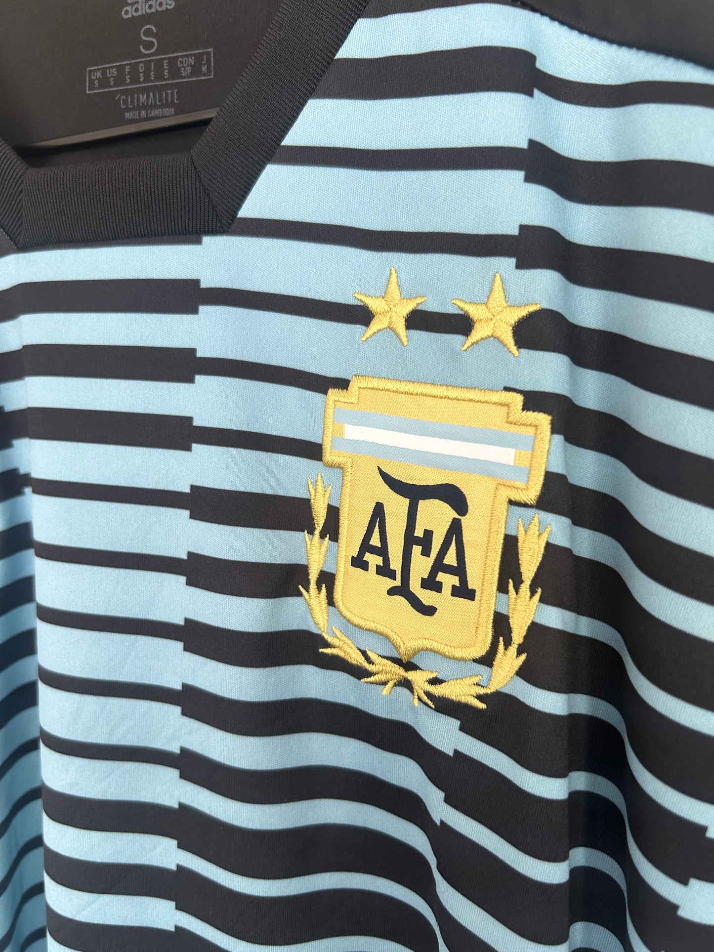 17/18 Argentina Training Top By Adidas