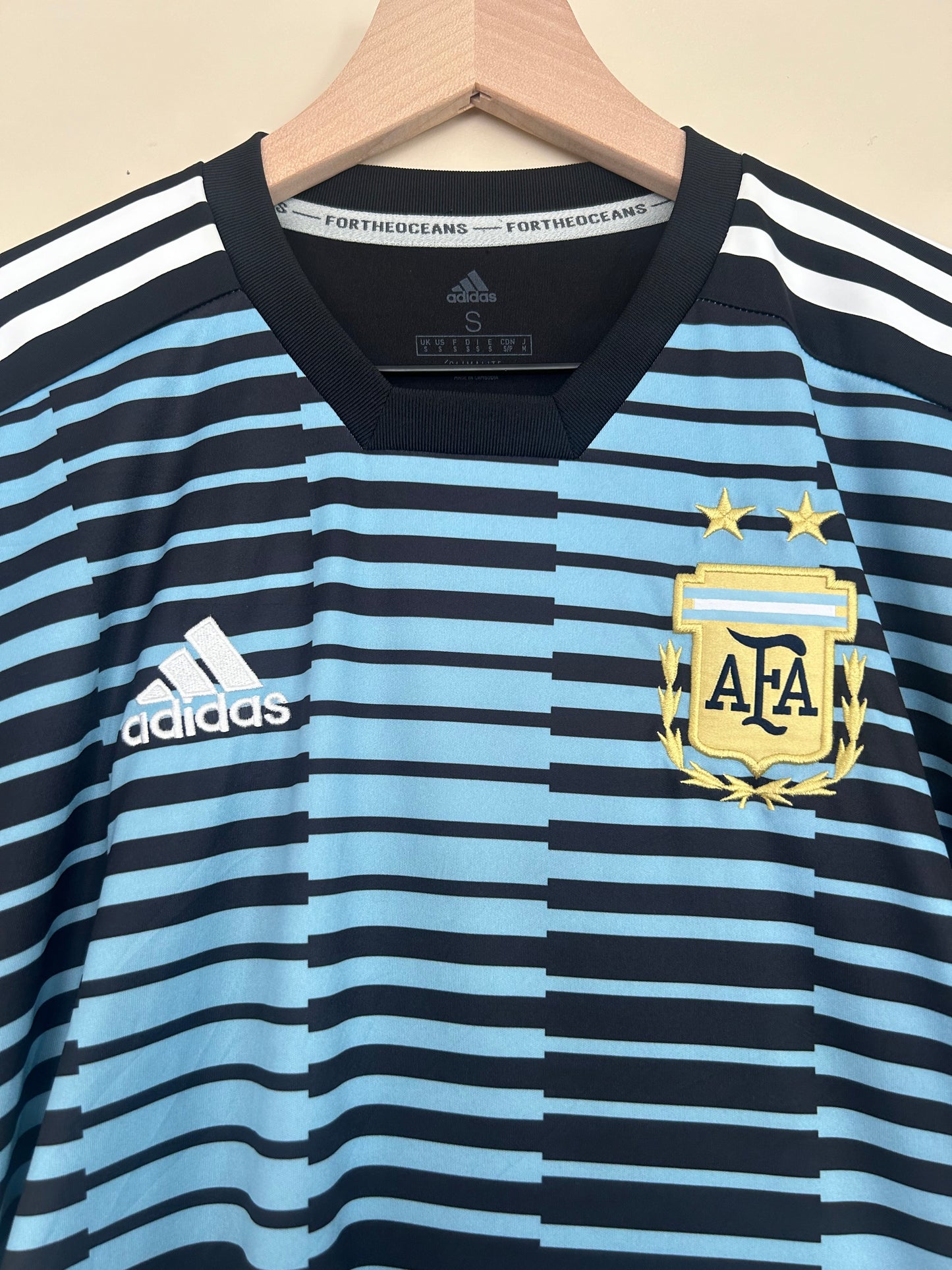 17/18 Argentina Training Top By Adidas