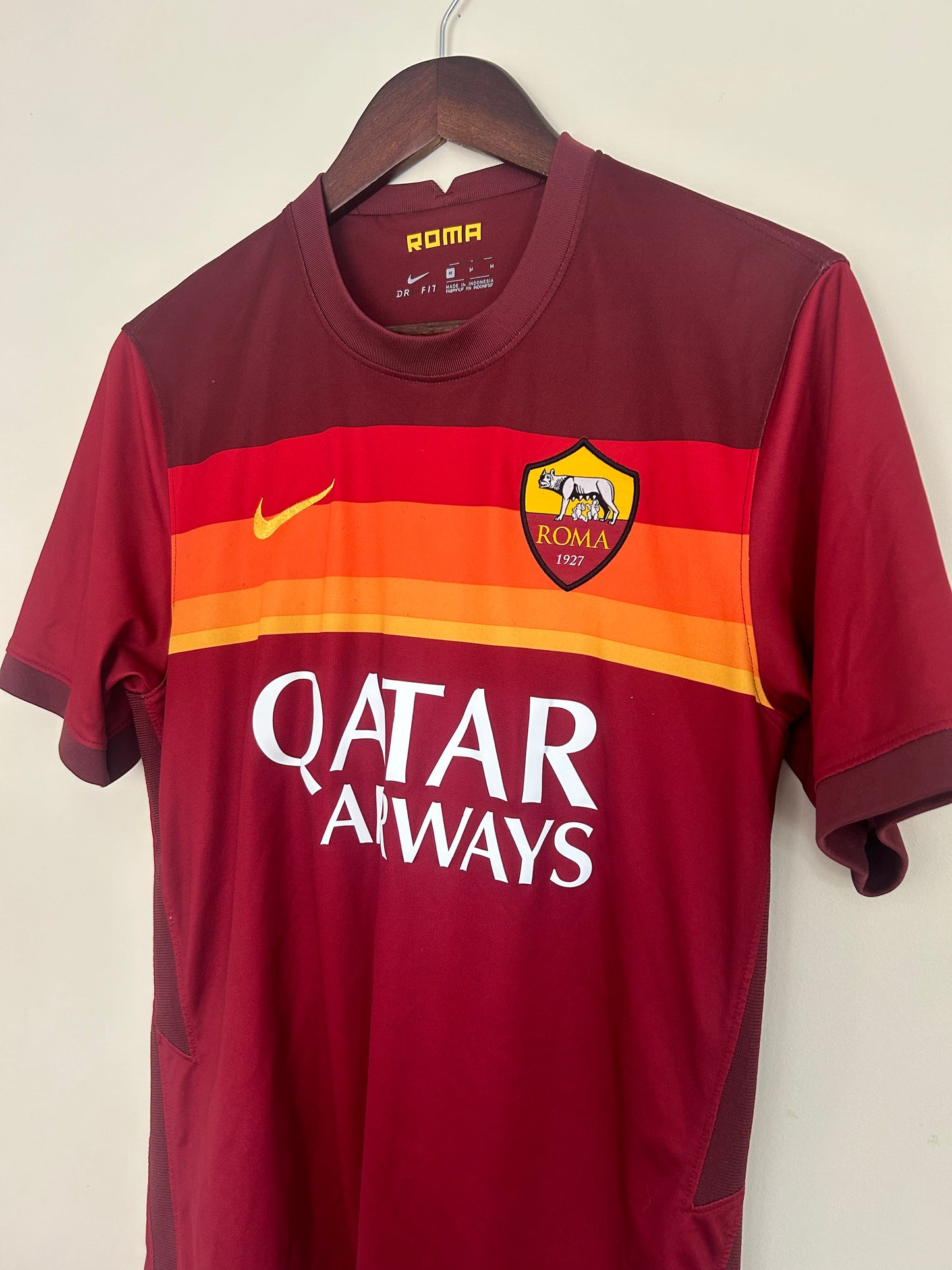 As Roma 20/21 Home Shirt By Nike