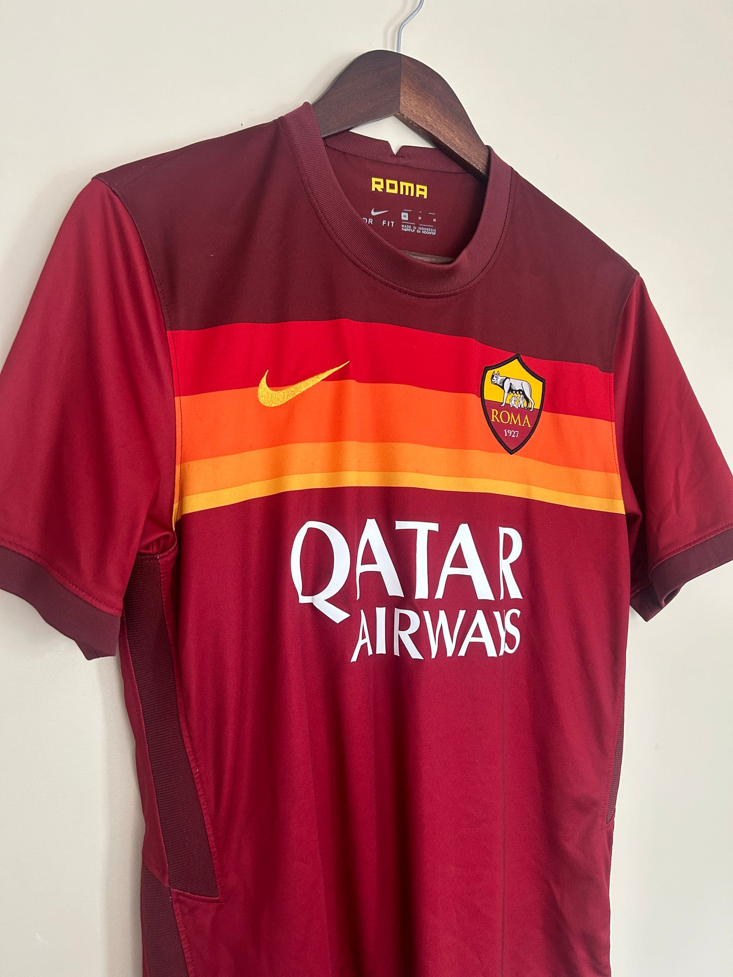 As Roma 20/21 Home Shirt By Nike