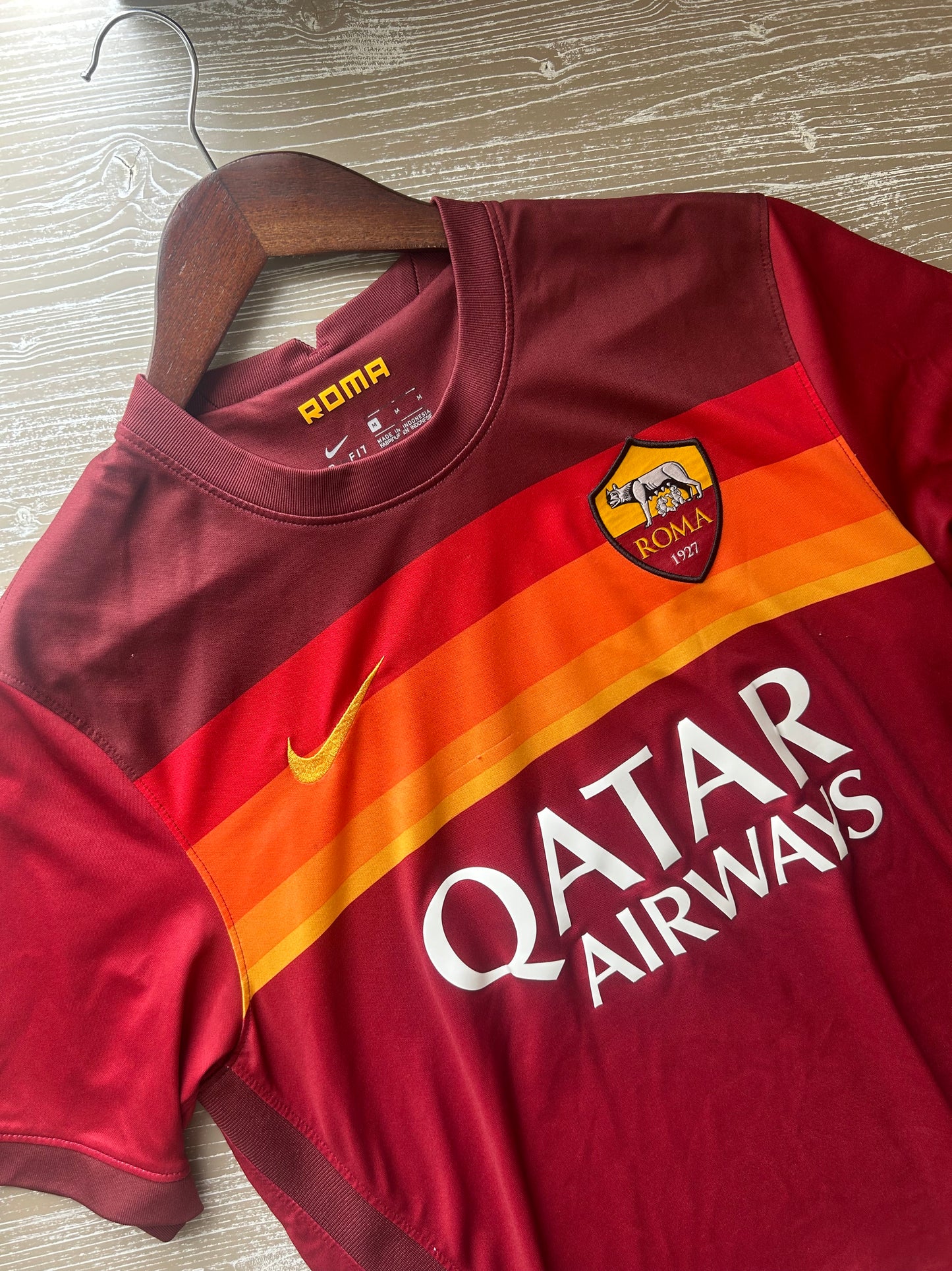 As Roma 20/21 Home Shirt By Nike