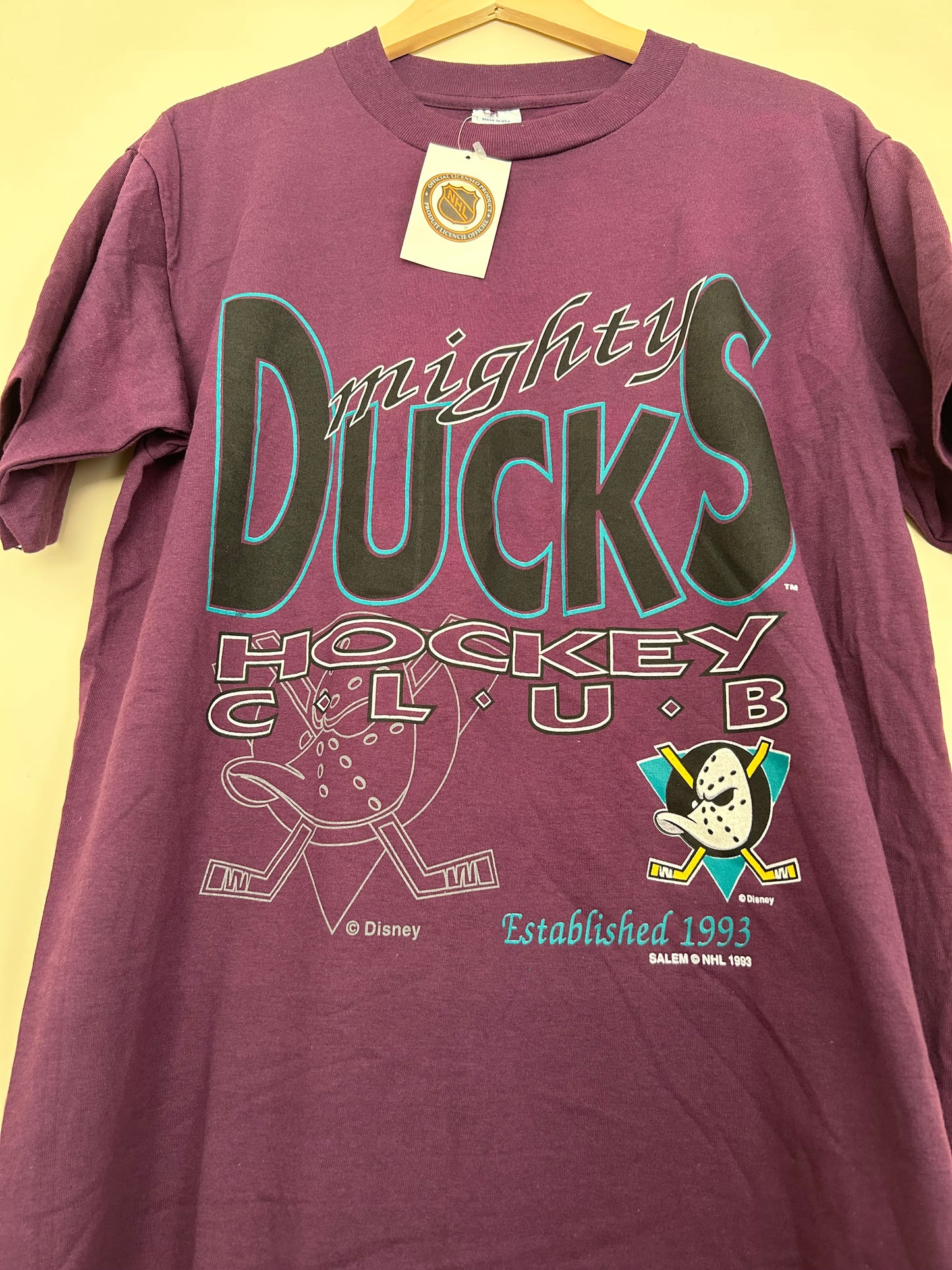 1997/98 Anaheim Mighty Ducks Vintage Salem Shirt