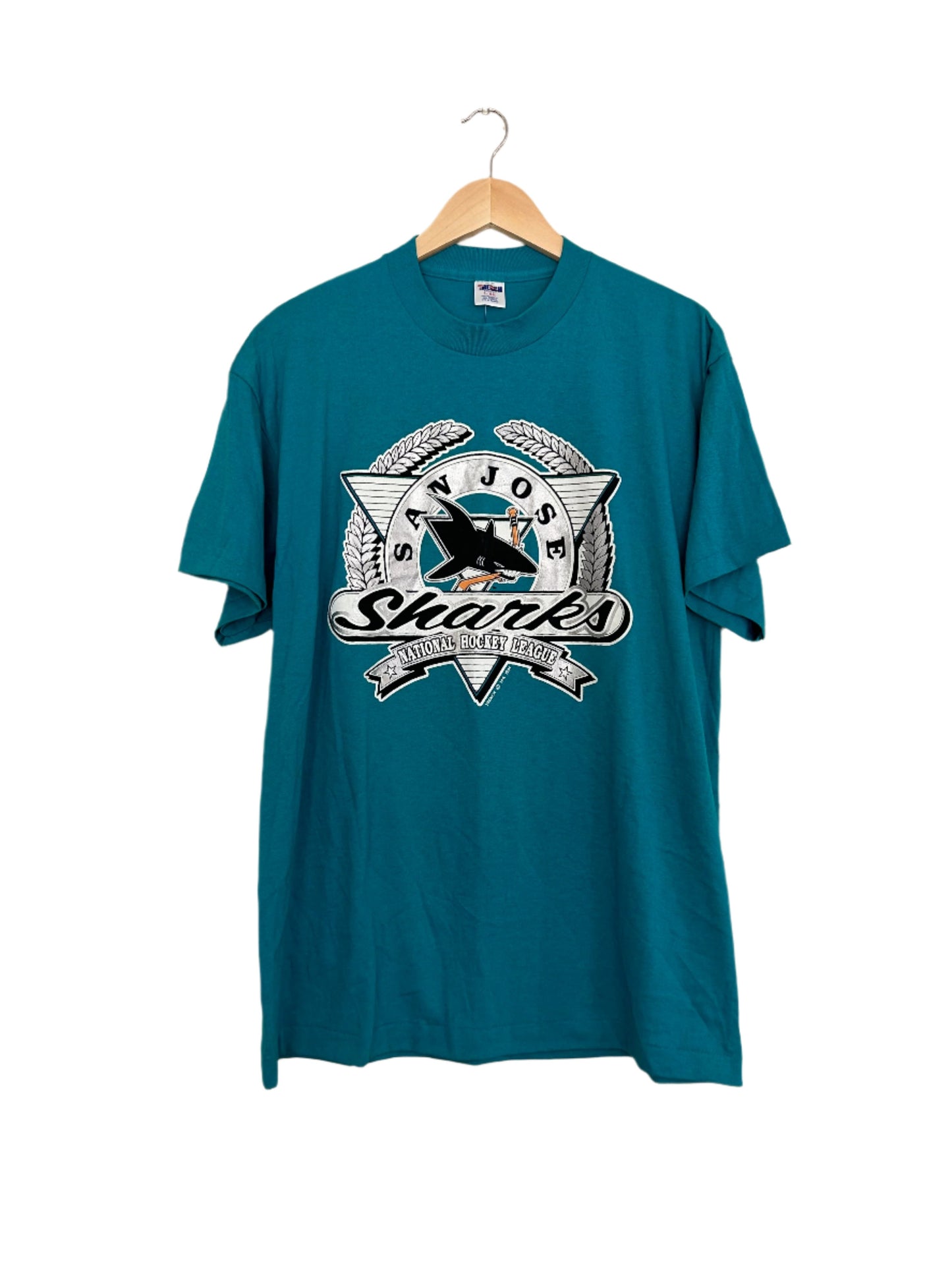 96/97 San Jose Sharks Inaugural Shirt by Trench