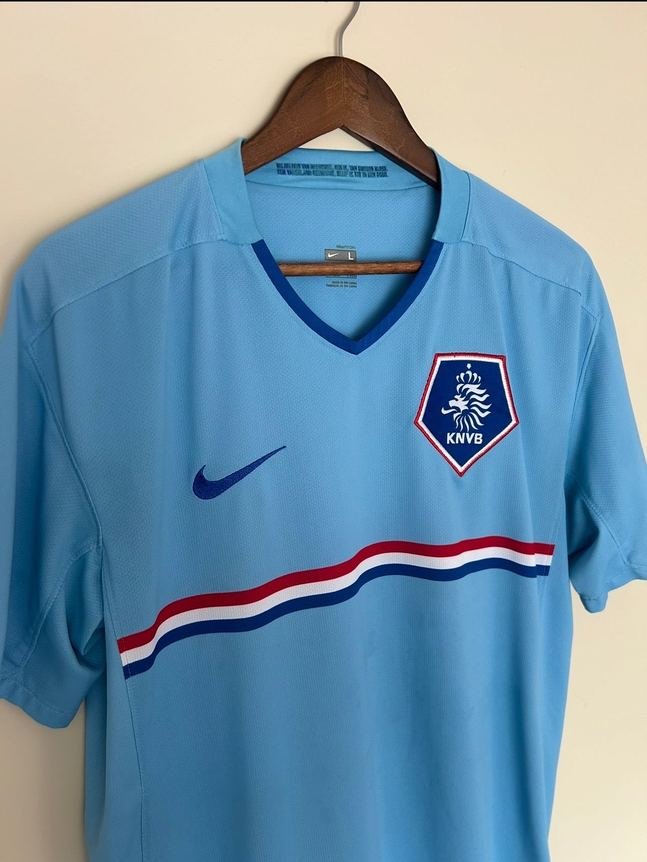 Netherlands 2008/10 Away Soccer Jersey / Football Shirt Men’s Size L