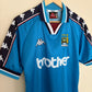 Manchester City Vintage Kappa Home Kit 97/98 Football Shirt