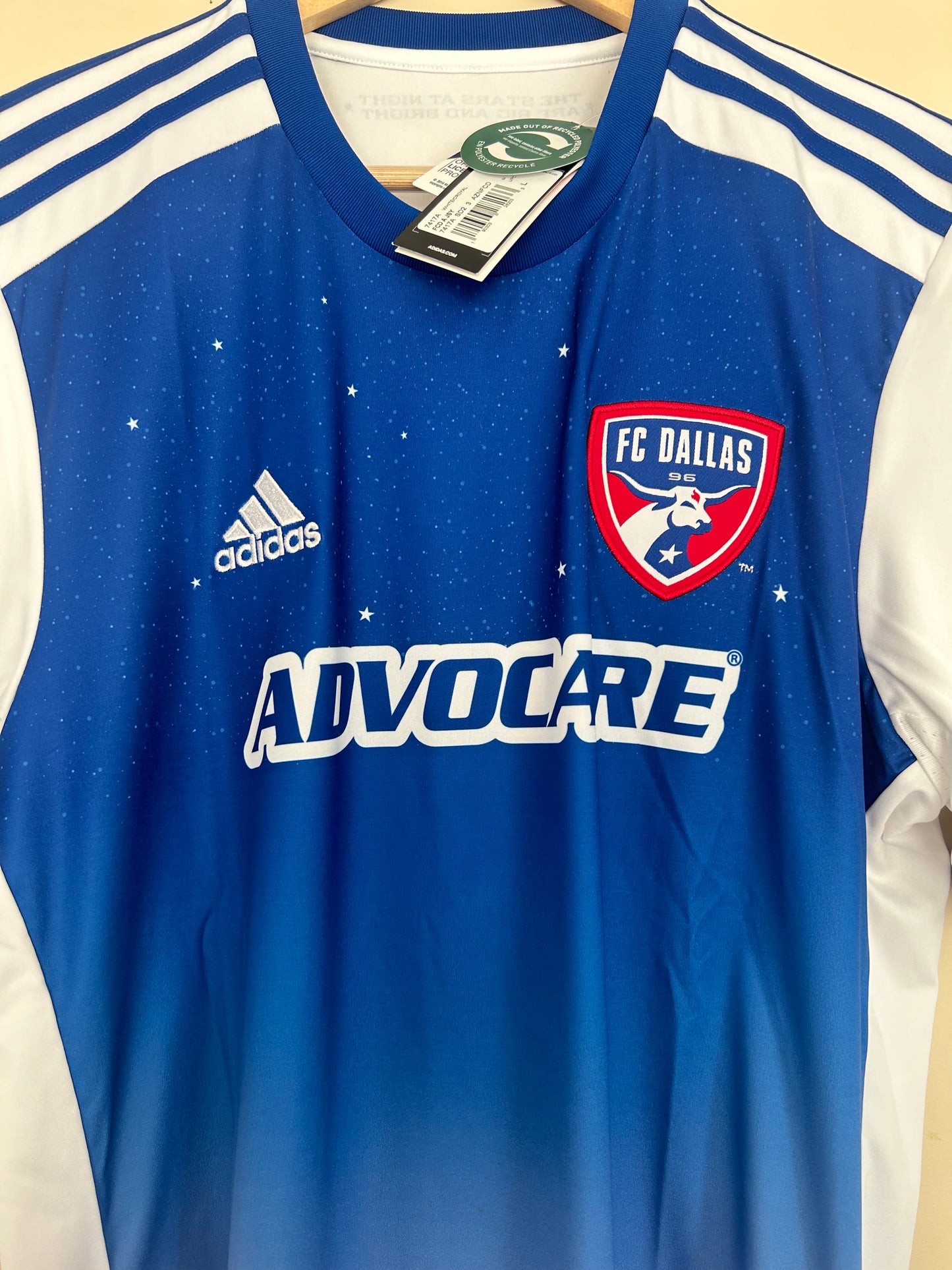 18/19 FC Dallas Away Jersey By Adidas