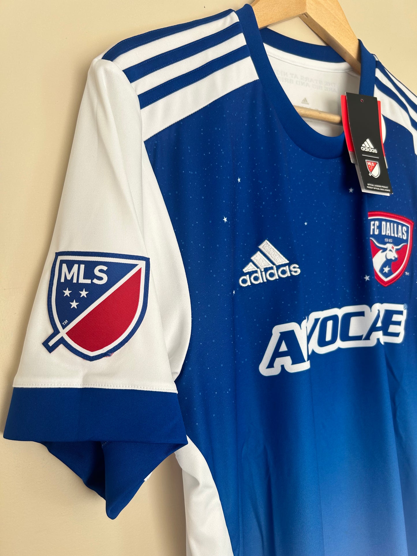 18/19 FC Dallas Away Jersey By Adidas