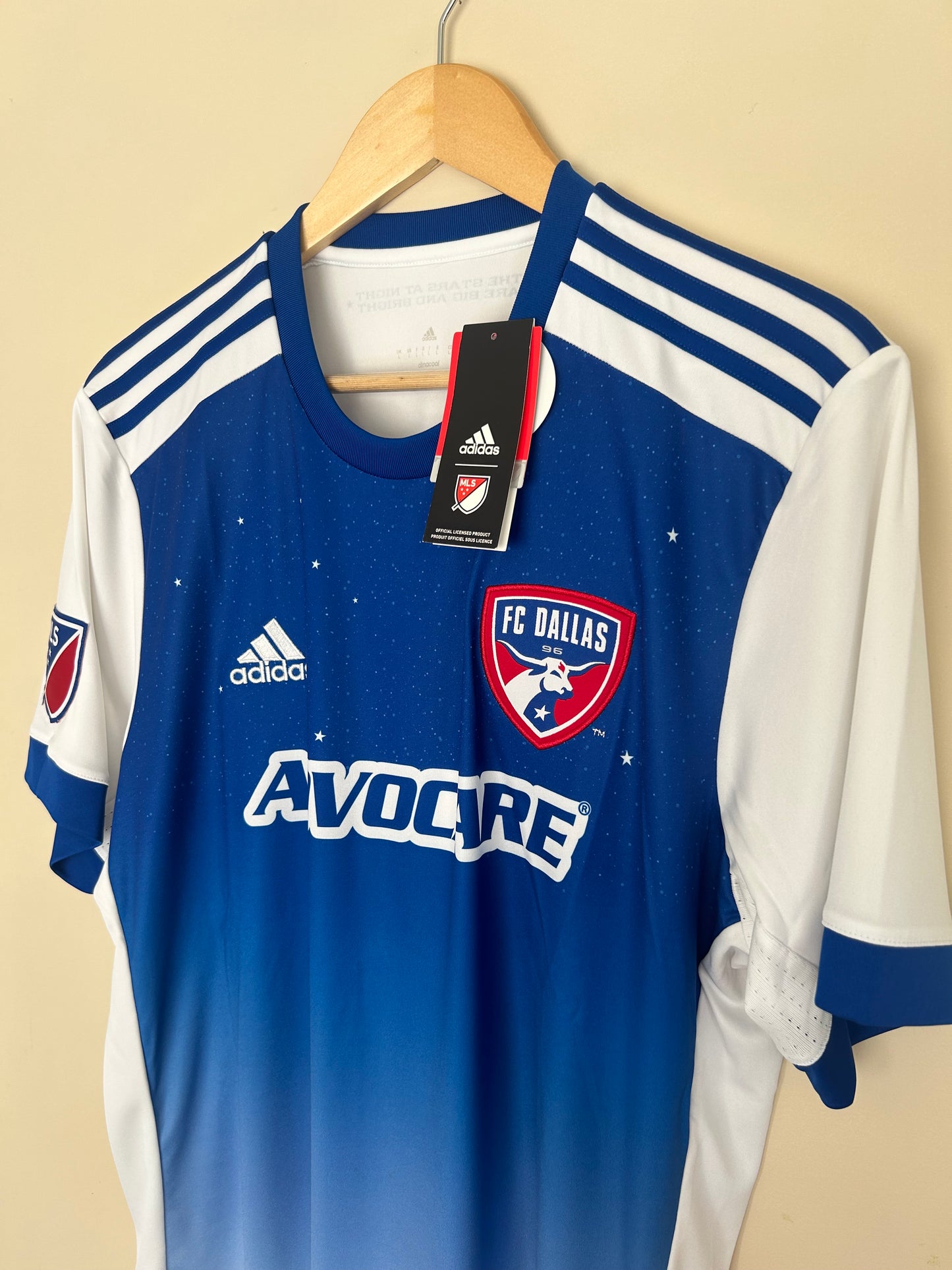 18/19 FC Dallas Away Jersey By Adidas