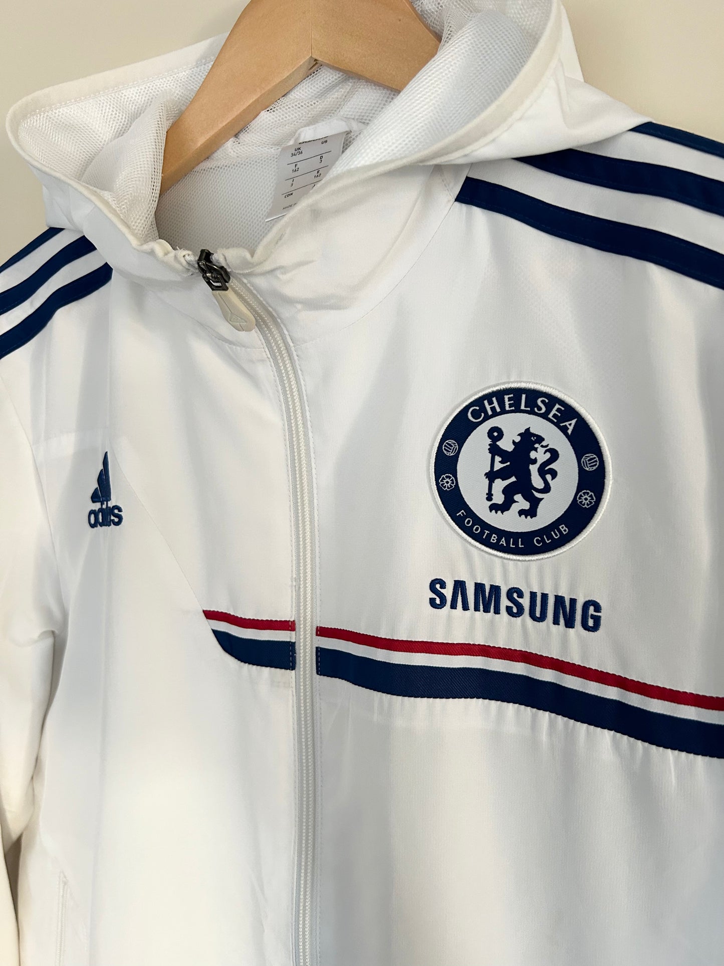 10/11 Chelsea FC Adidas Zip Up Jacket