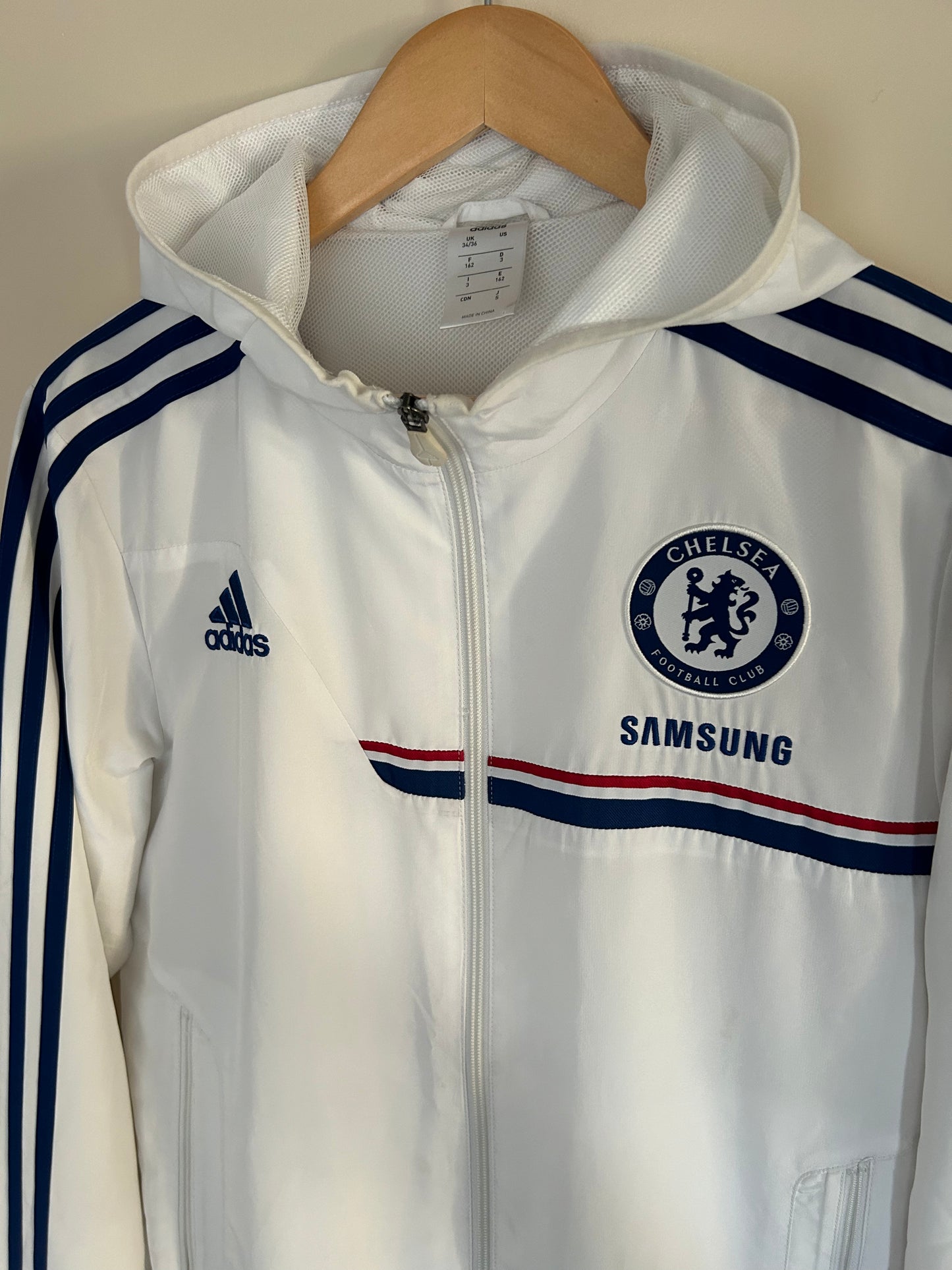 10/11 Chelsea FC Adidas Zip Up Jacket