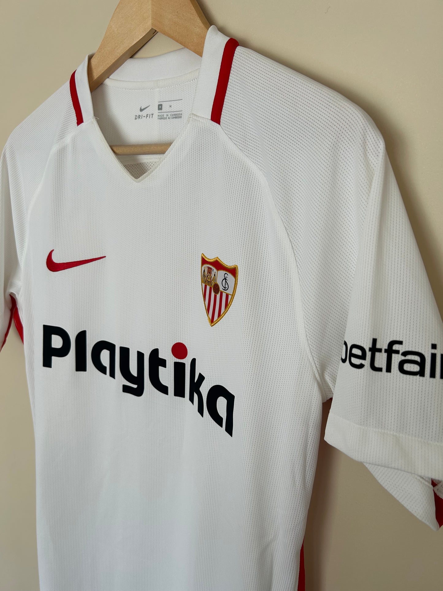 17/18 Sevilla FC Home Jersey By Nike