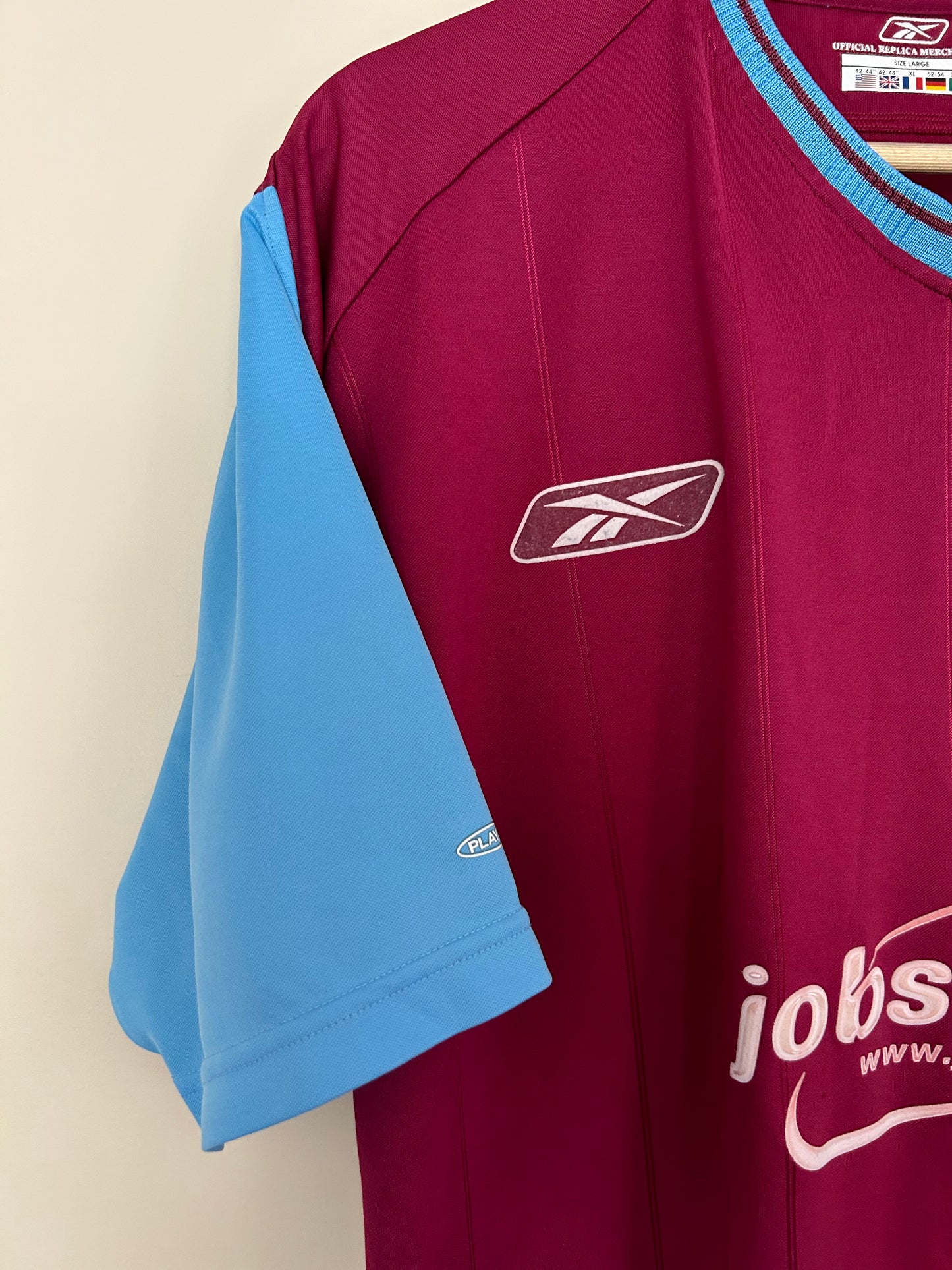 05/06 West Hame Home Jersey By Reebok