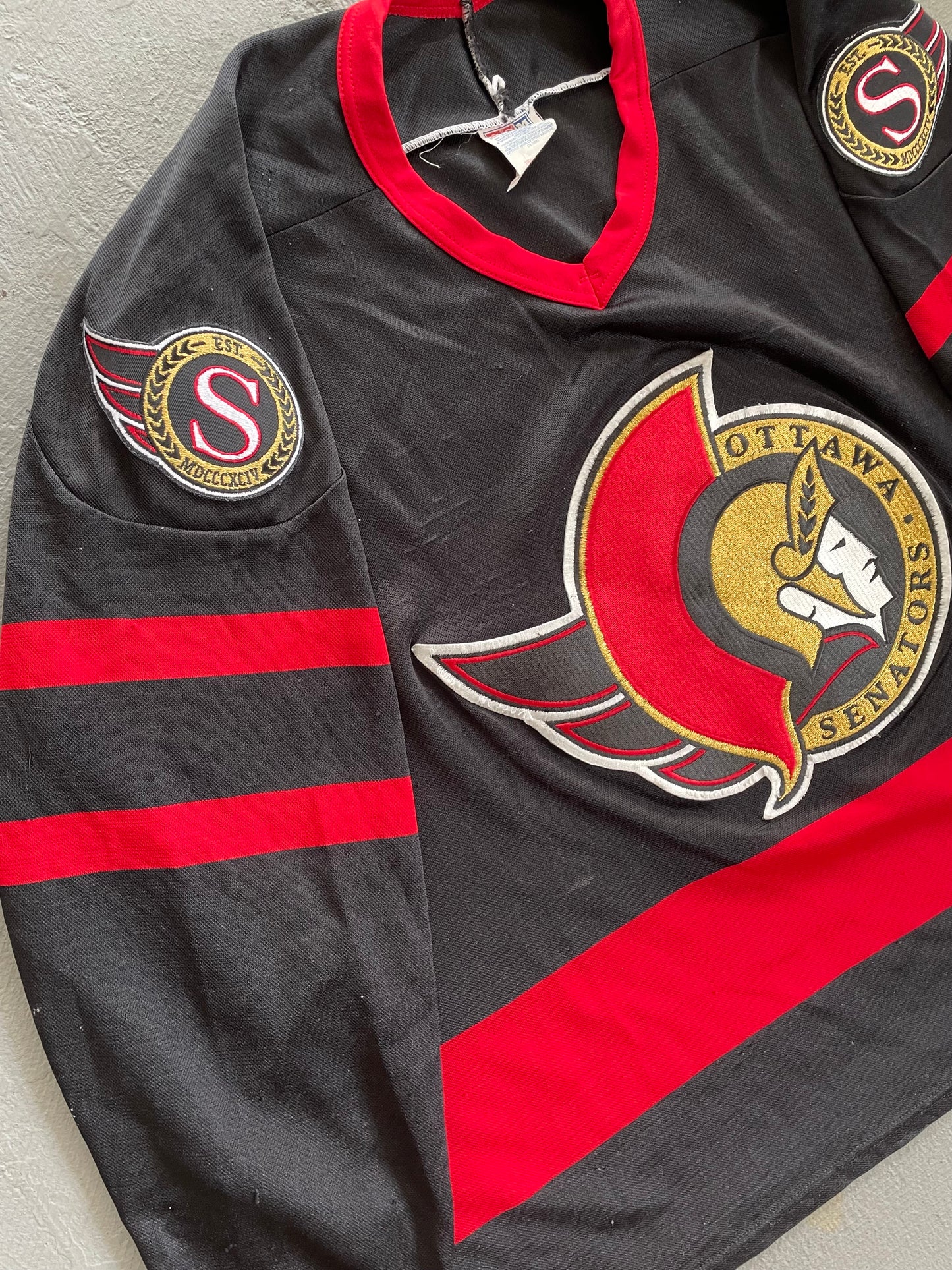 96/97 Ottawa Senators Away Jersey By CCM