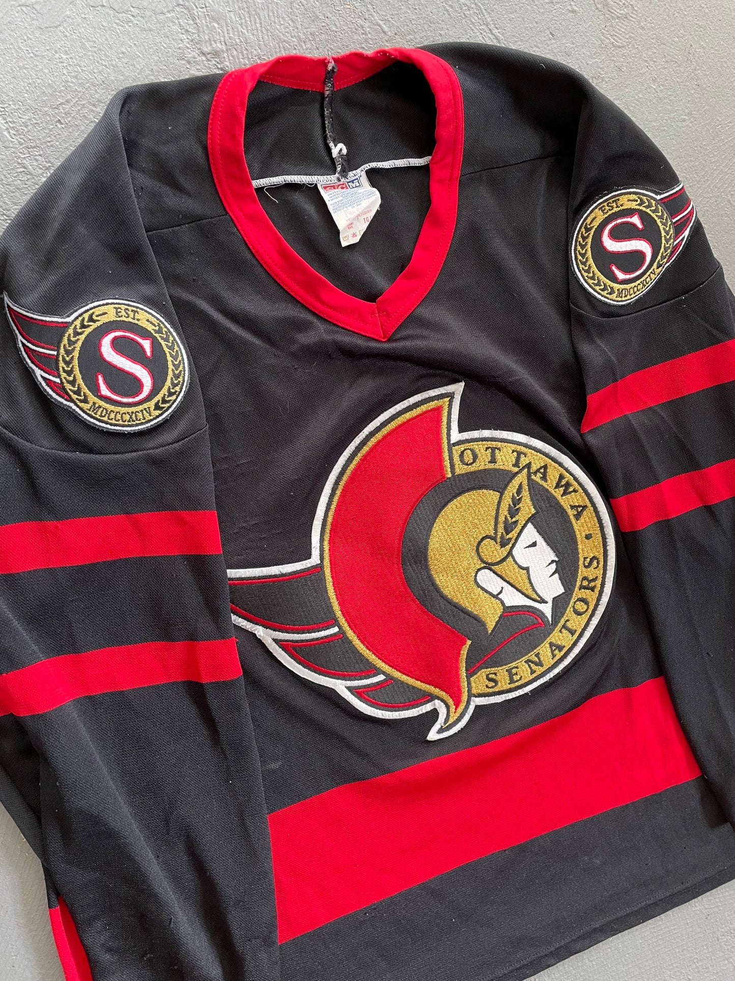 96/97 Ottawa Senators Away Jersey By CCM