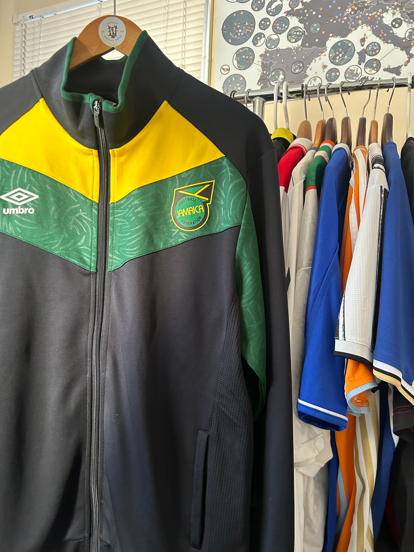 13/14 Jamaica Football Federation Track Jacket By Umbro