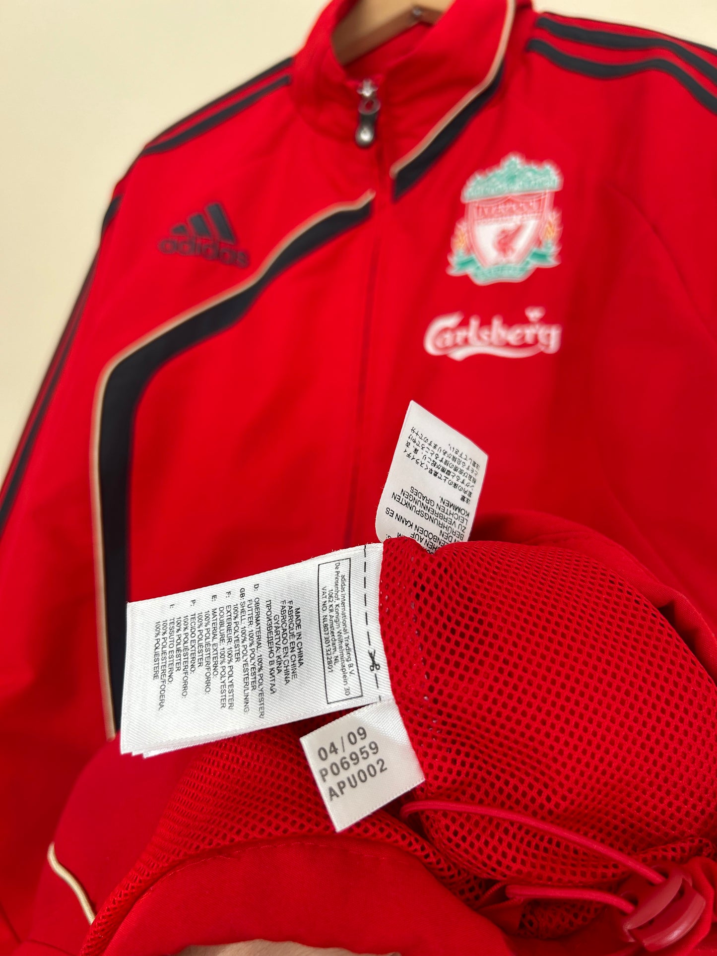 Liverpool FC 05/06 Adidas Zip Up Anthem Jacket