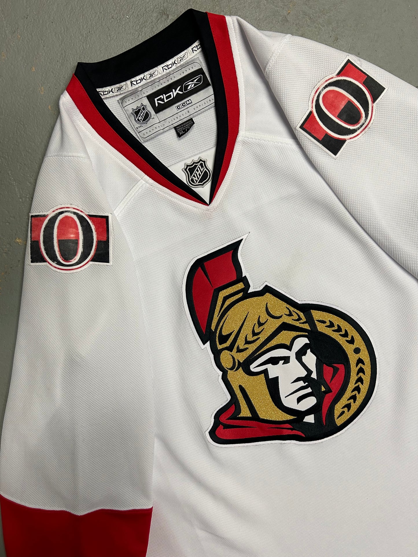 07/08 Ottawa Senators Reebok Away Jersey