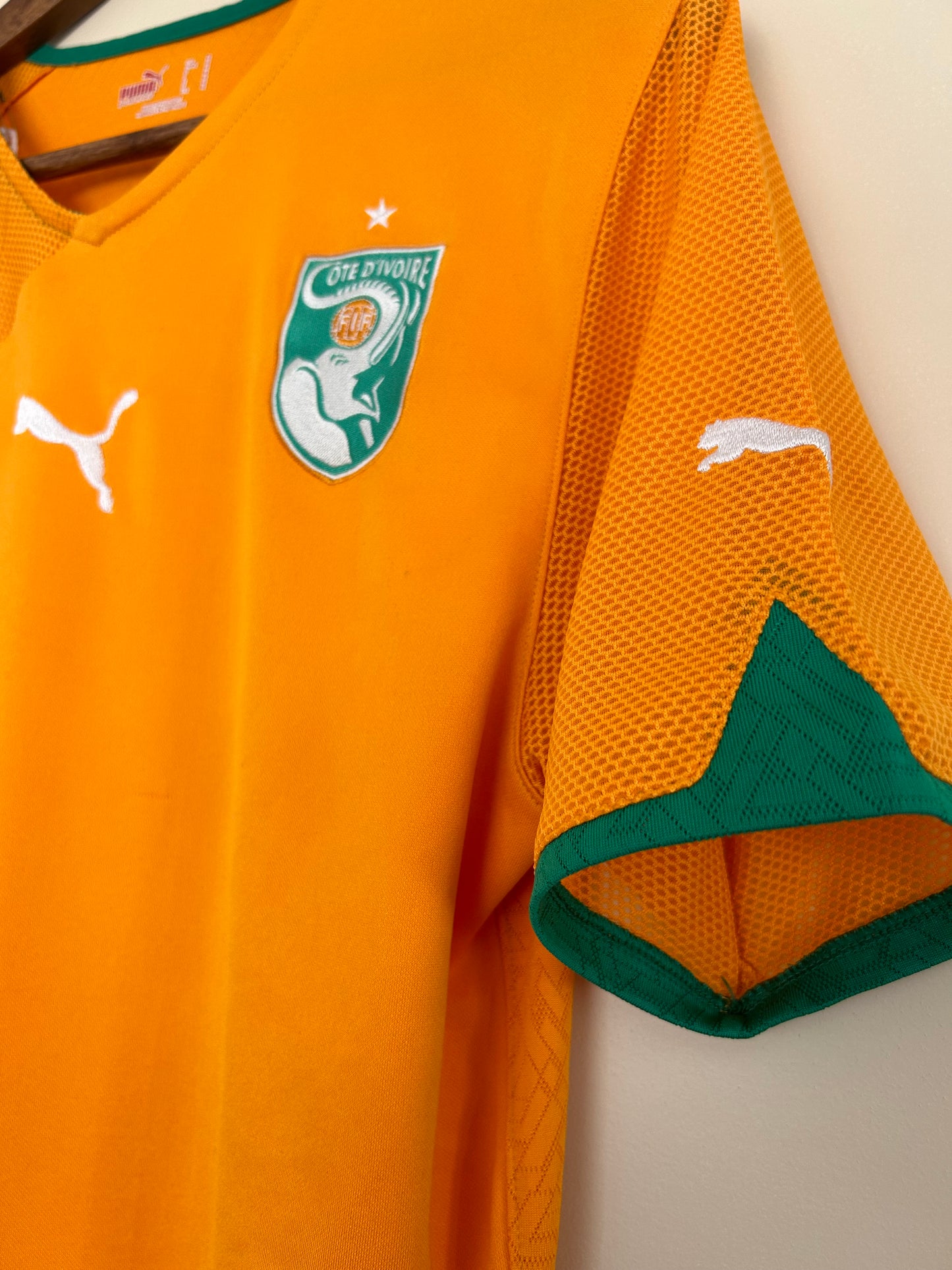 Ivory Coast Puma Home Jersey 09/10 World Cup