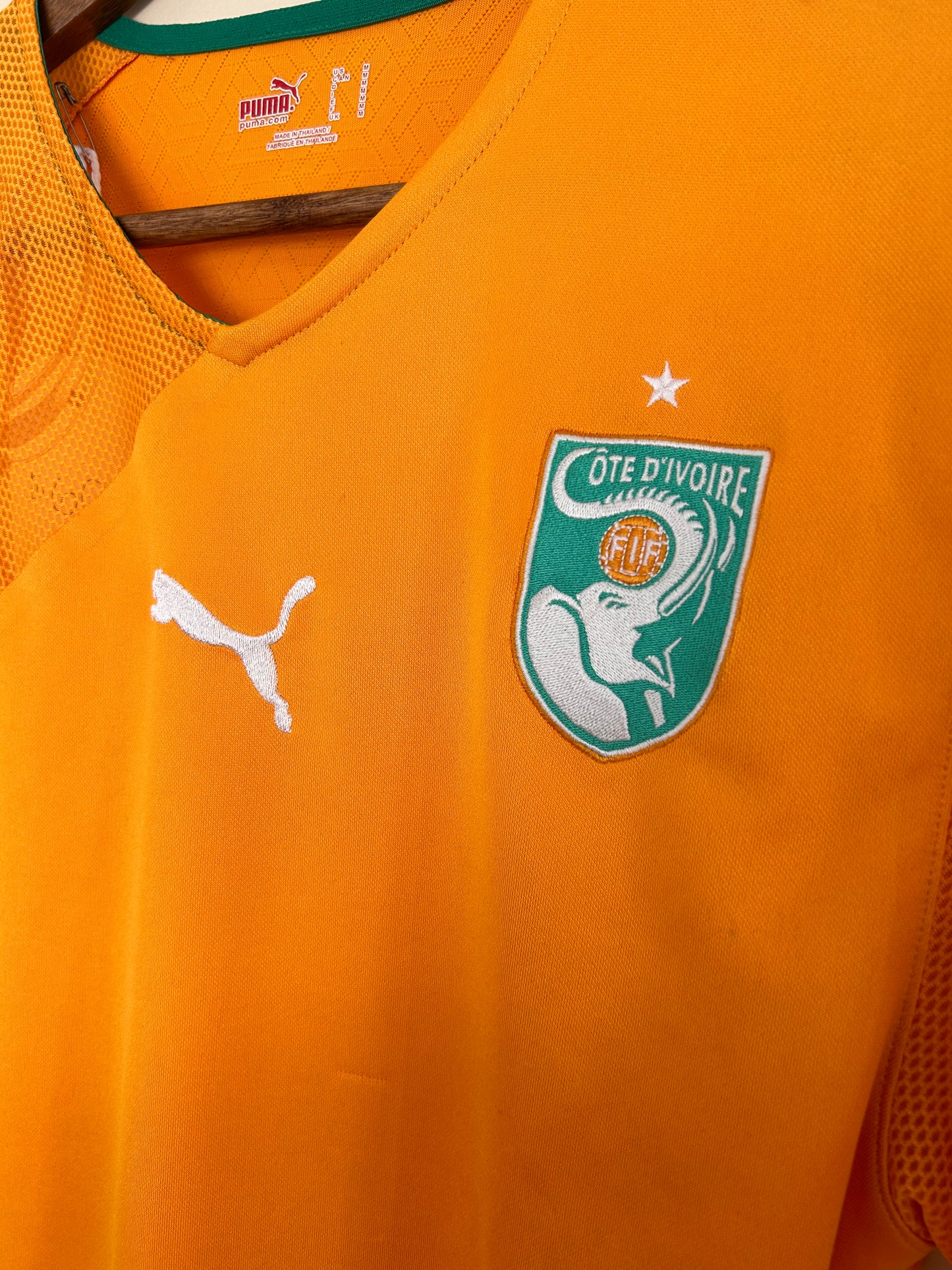 Ivory Coast Puma Home Jersey 09/10 World Cup