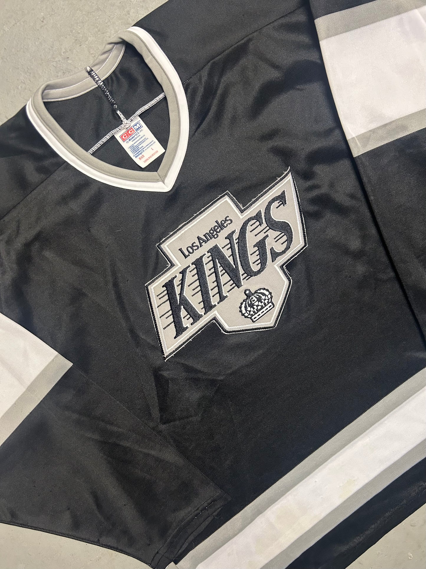 93/94 Los Angeles Kings Vintage Home Jersey By CCM