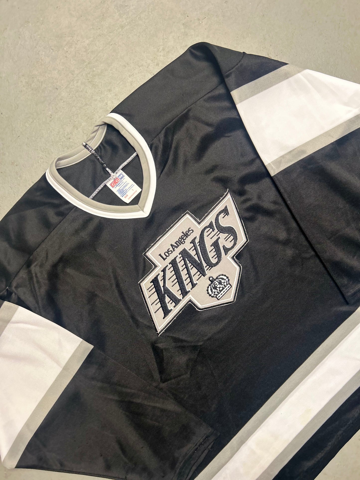 93/94 Los Angeles Kings Vintage Home Jersey By CCM